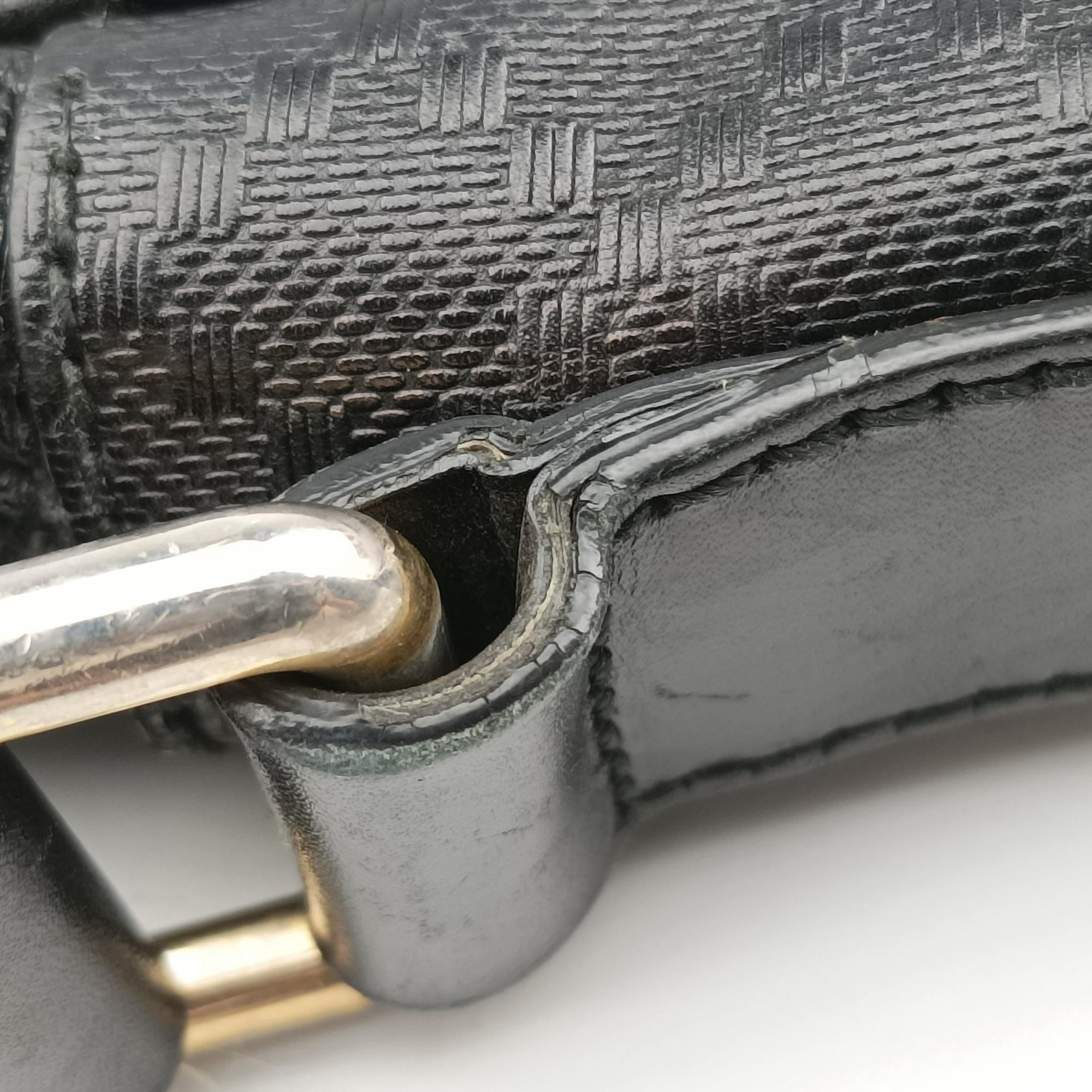 Pre-owned Gucci GG Imprime Messenger Black Leather 201448 shoulderbag | stylenewstar