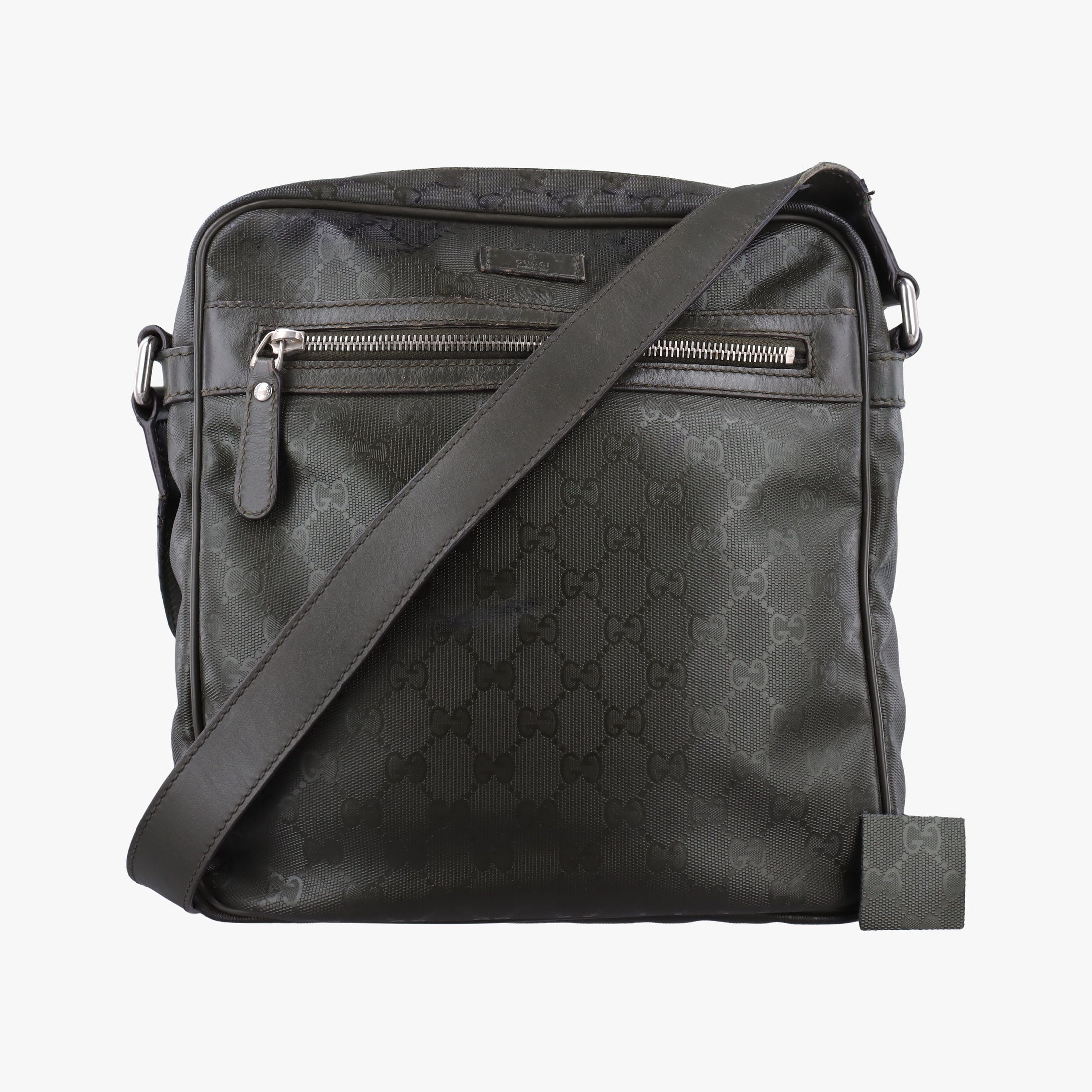 Secondhand Gucci GG Imprime Messenger Brown PVC coated canvas 201448 shoulderbag | stylenewstar