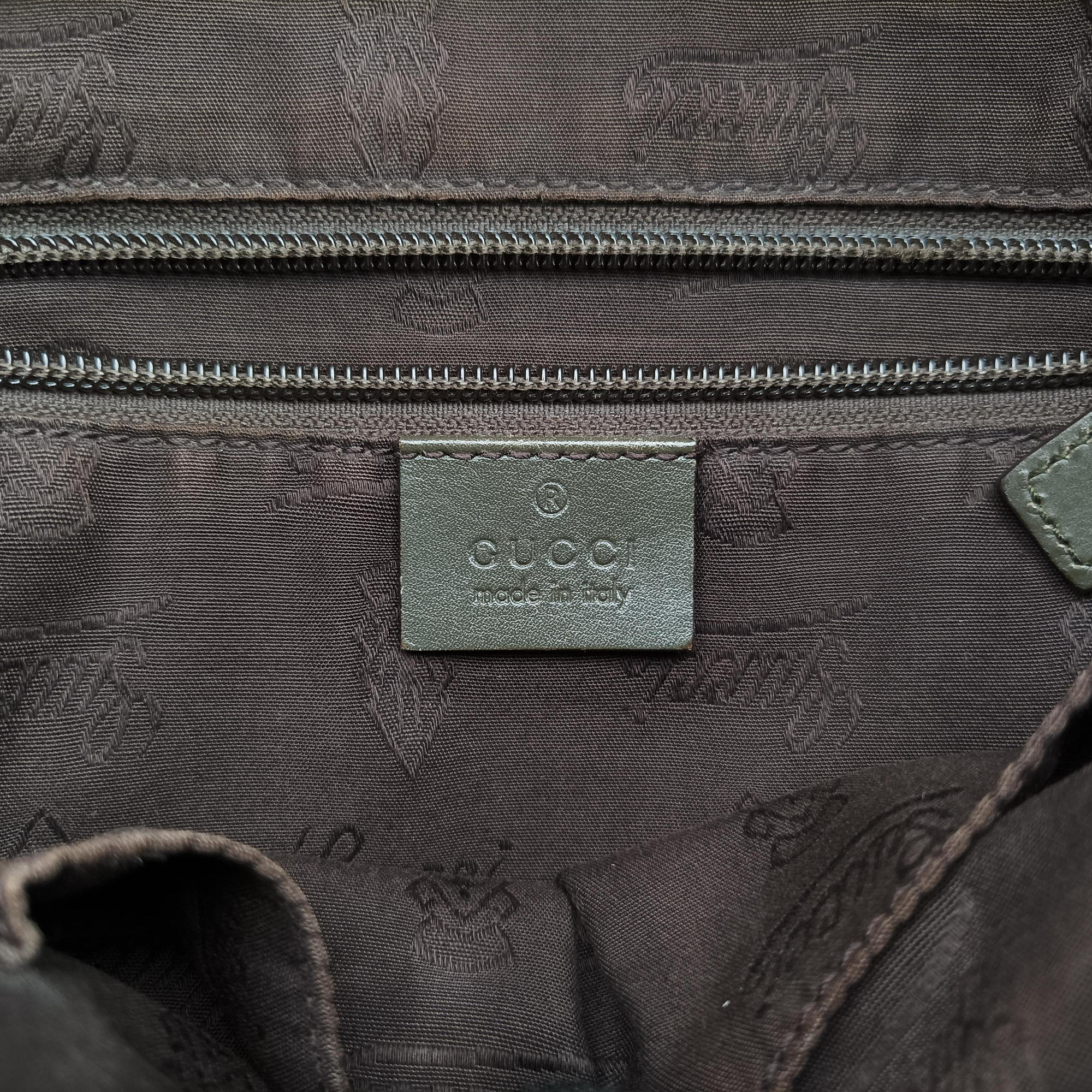 Secondhand Gucci GG Imprime Messenger Brown PVC coated canvas 201448 shoulderbag | stylenewstar