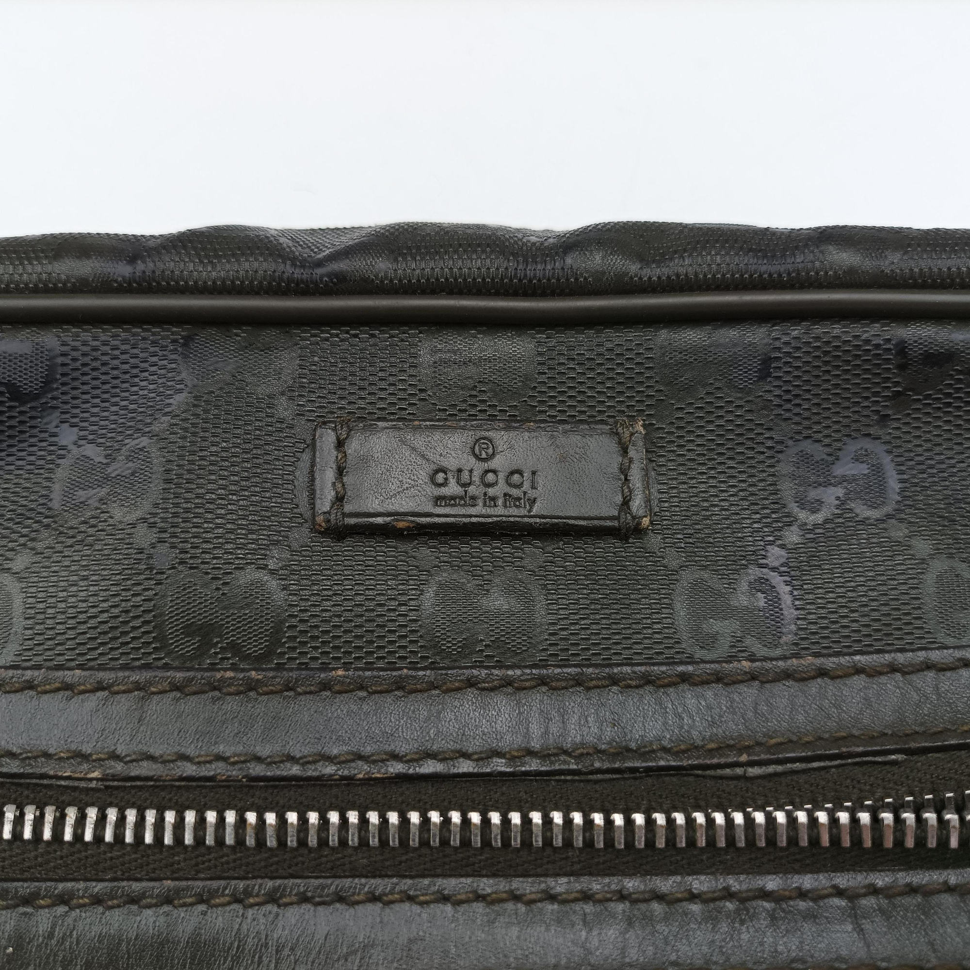 Secondhand Gucci GG Imprime Messenger Brown PVC coated canvas 201448 shoulderbag | stylenewstar