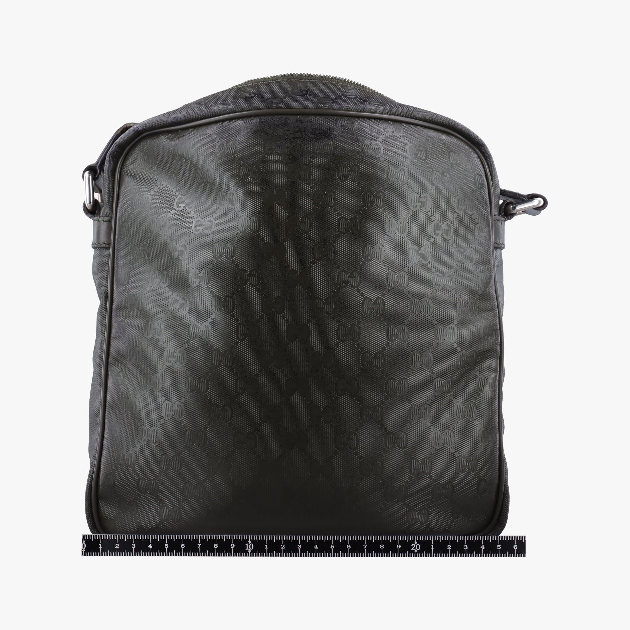 Secondhand Gucci GG Imprime Messenger Brown PVC coated canvas 201448 shoulderbag | stylenewstar