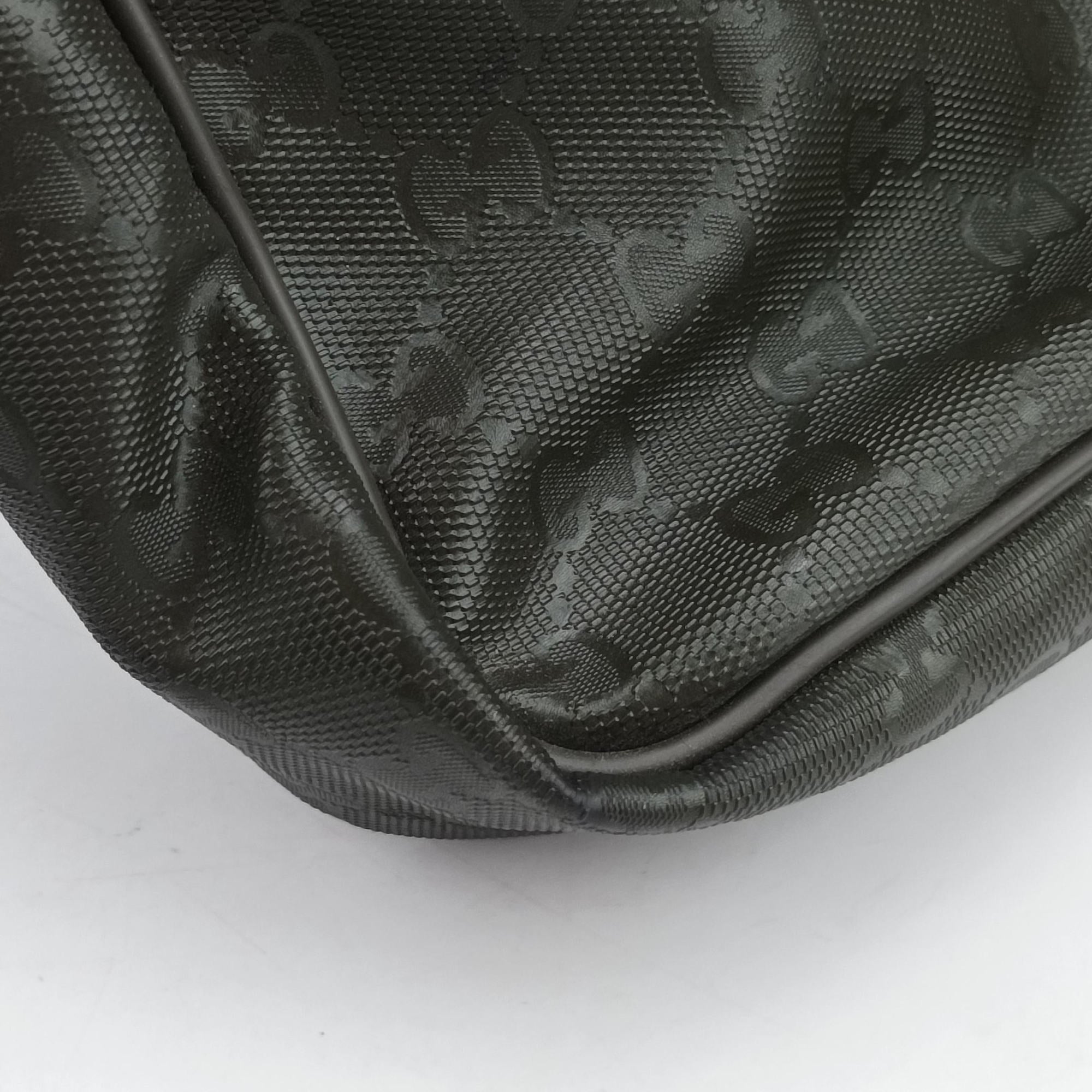 Secondhand Gucci GG Imprime Messenger Brown PVC coated canvas 201448 shoulderbag | stylenewstar
