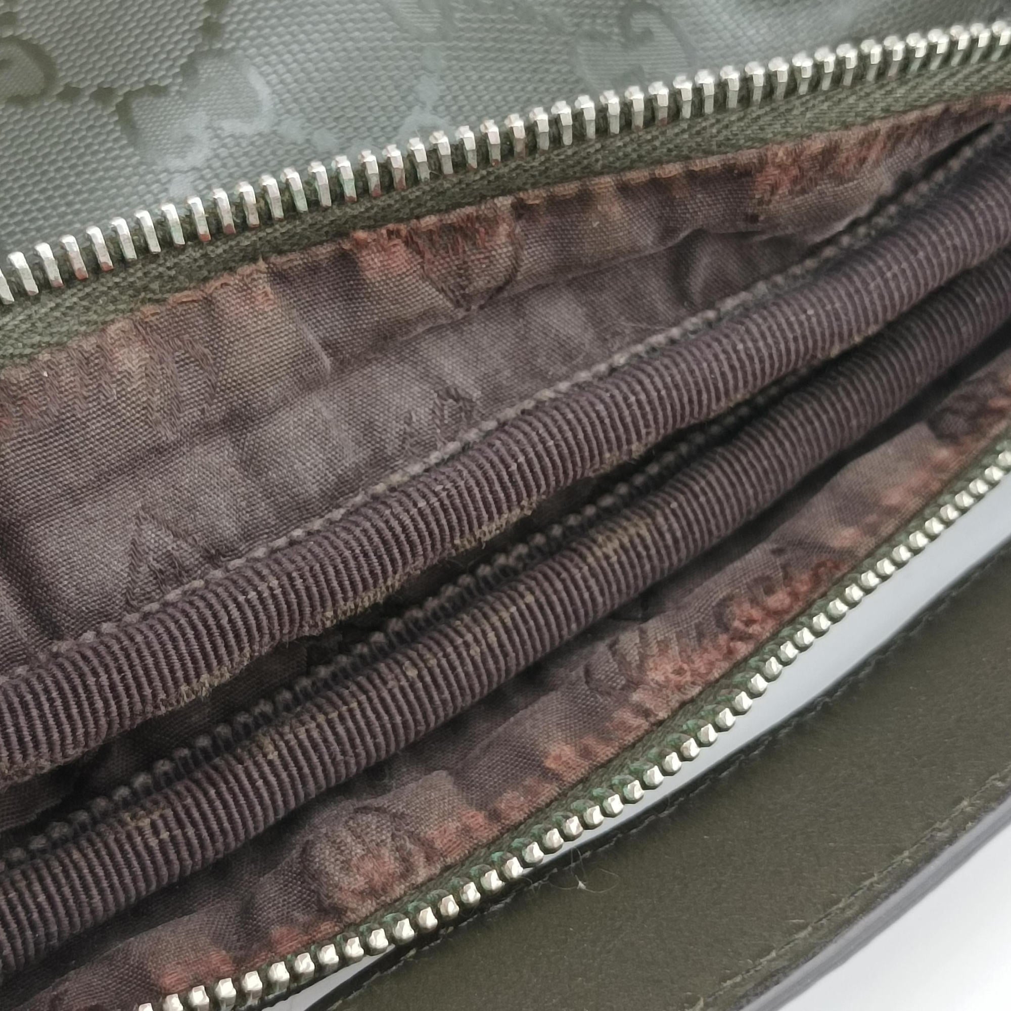 Secondhand Gucci GG Imprime Messenger Brown PVC coated canvas 201448 shoulderbag | stylenewstar