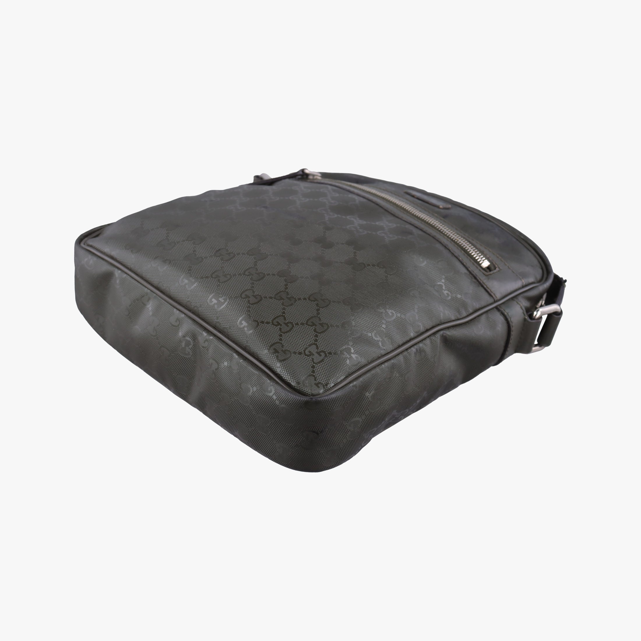 Secondhand Gucci GG Imprime Messenger Brown PVC coated canvas 201448 shoulderbag | stylenewstar