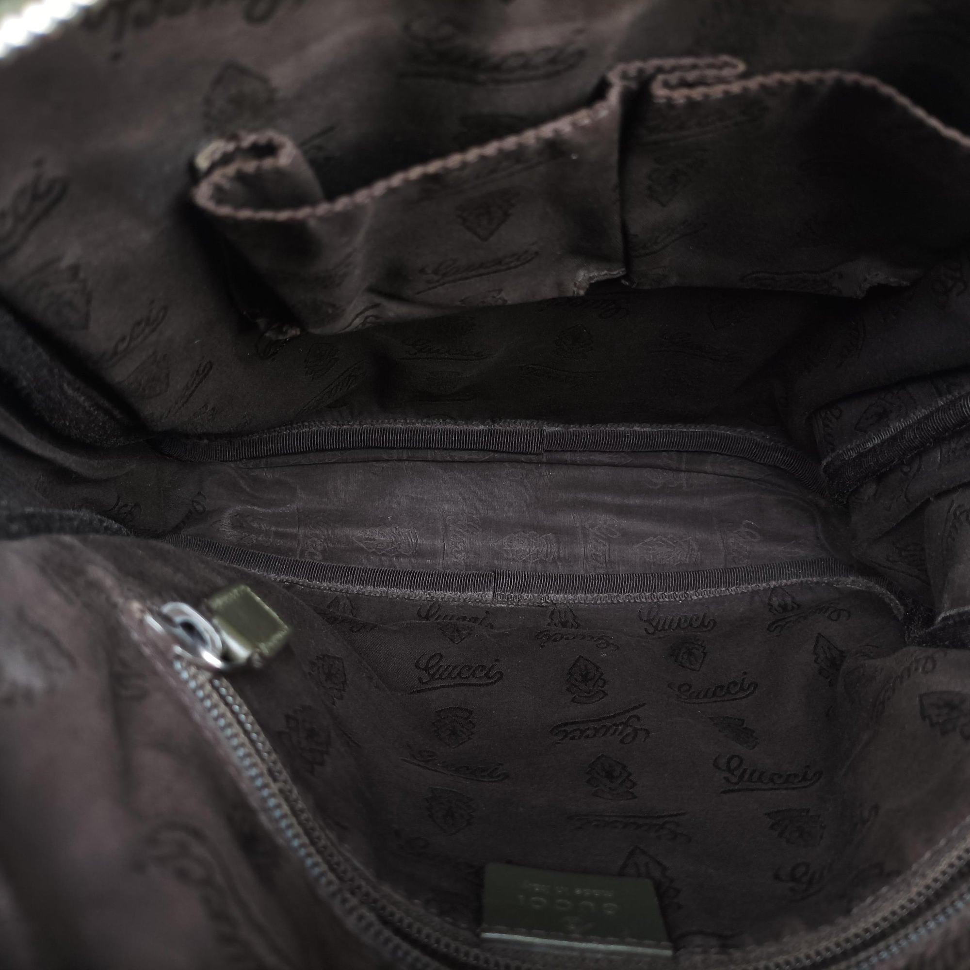 Secondhand Gucci GG Imprime Messenger Brown PVC coated canvas 201448 shoulderbag | stylenewstar