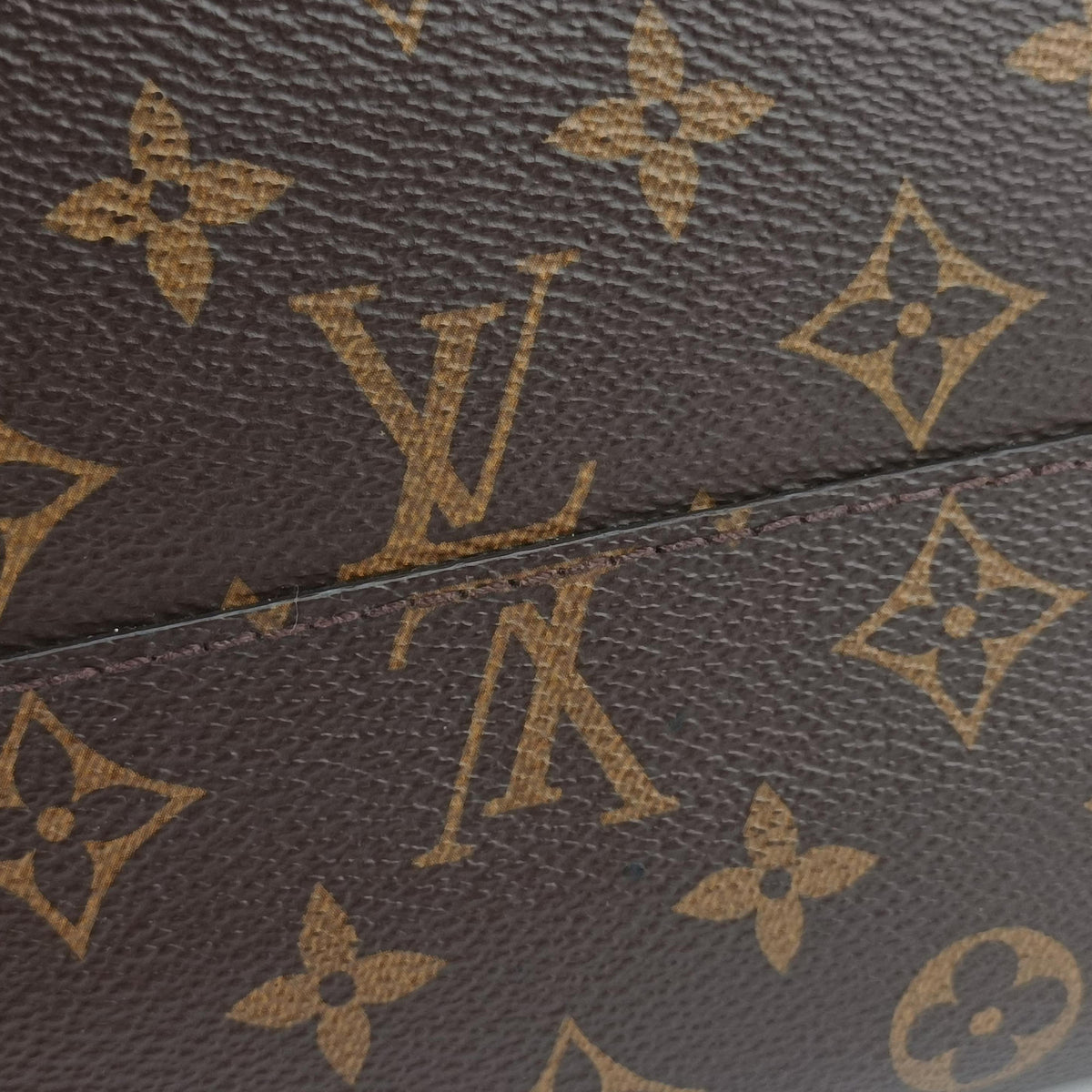 Secondhand Louis Vuitton Alma Bag Into Bag Brown×Rouge Monogram Canvas M41779 shoulderbag | stylenewstar