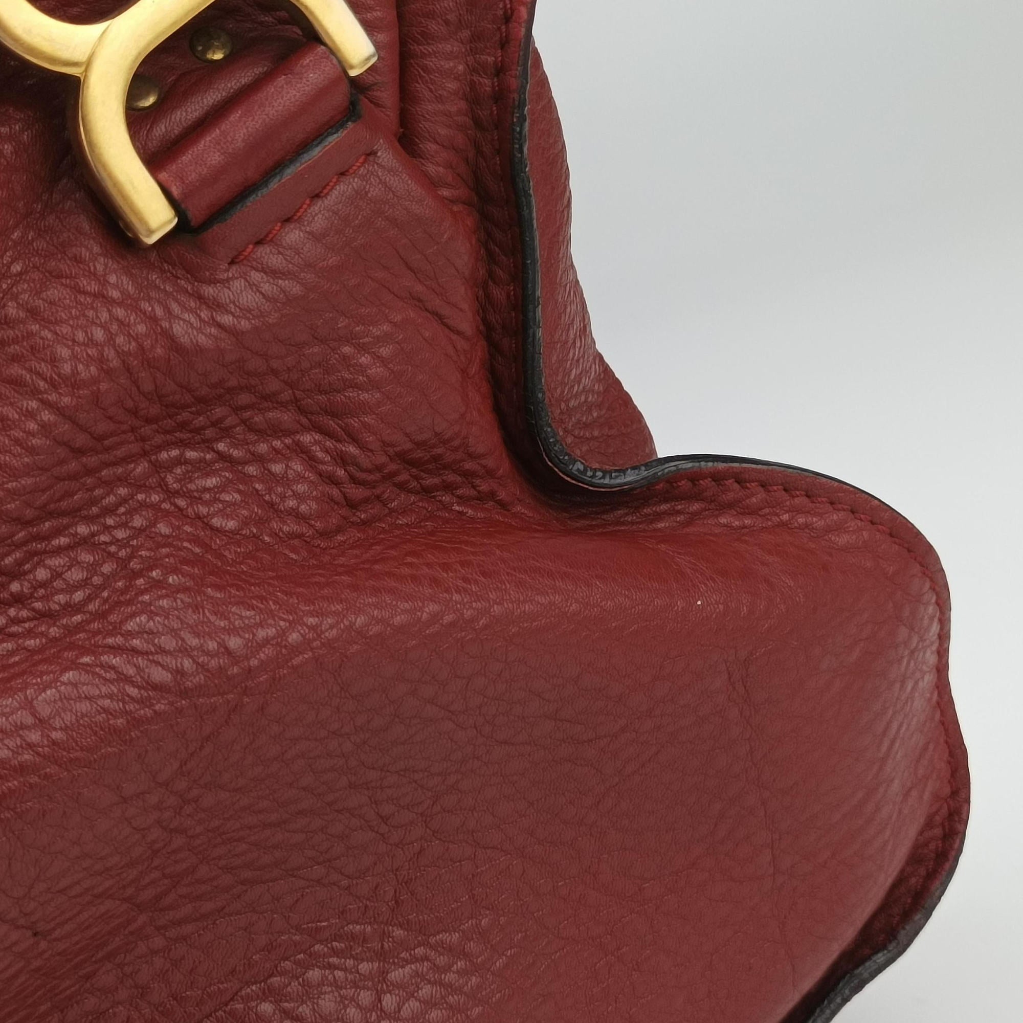 Vintage Chloe Mercy Red Leather  shoulderbag | stylenewstar
