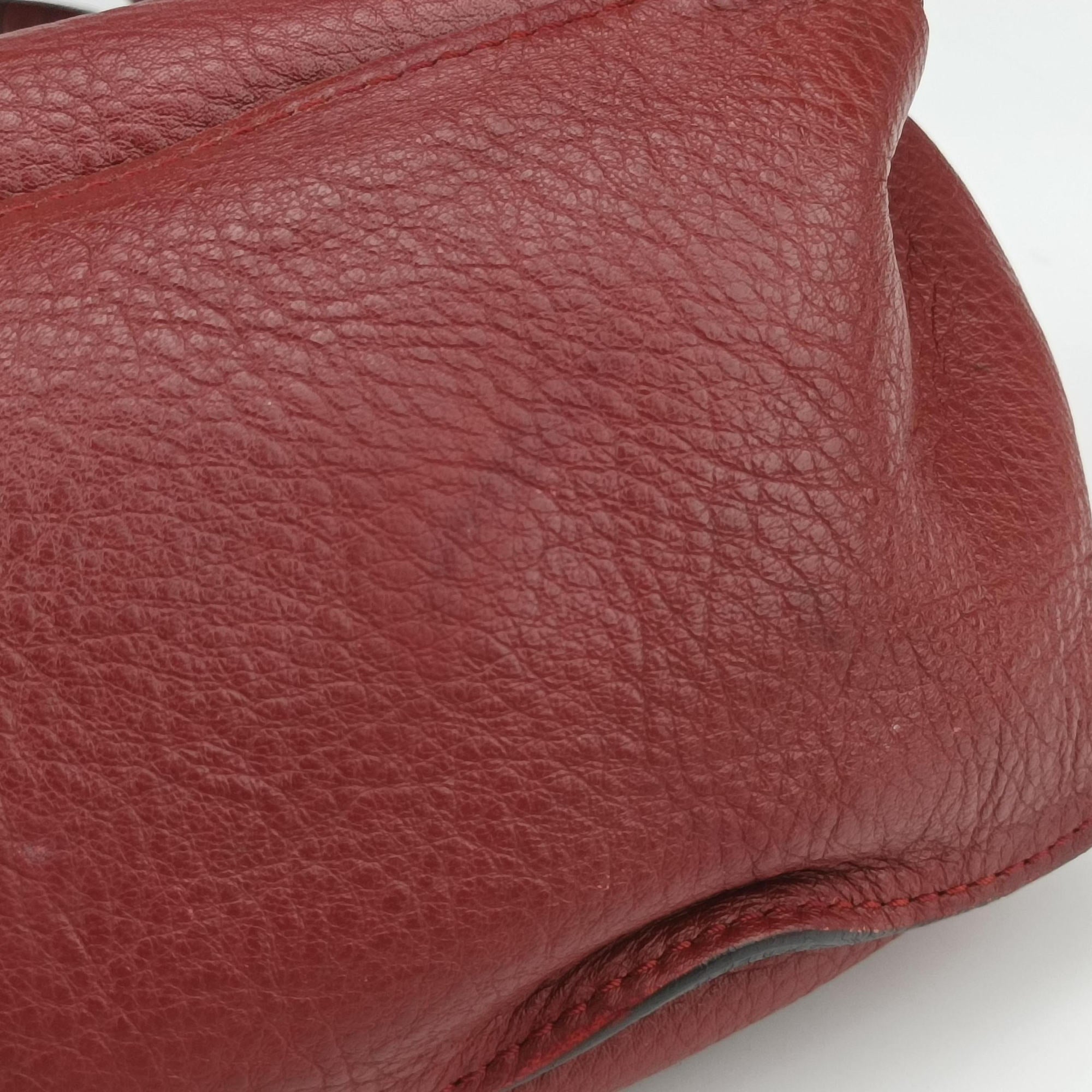 Vintage Chloe Mercy Red Leather  shoulderbag | stylenewstar