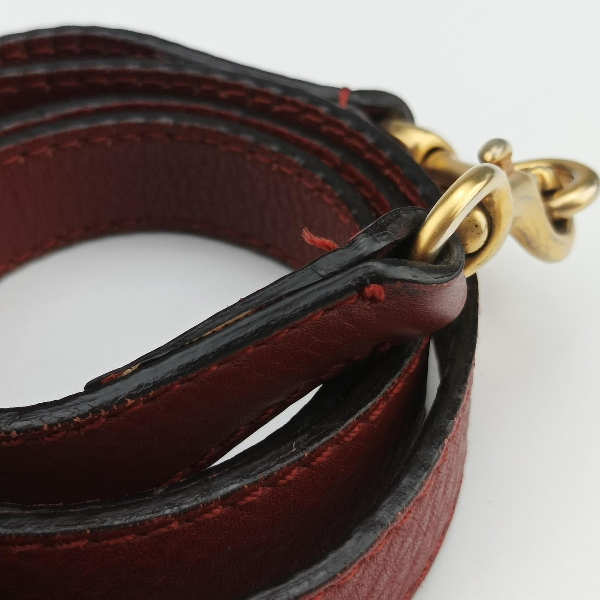 Vintage Chloe Mercy Red Leather  shoulderbag | stylenewstar