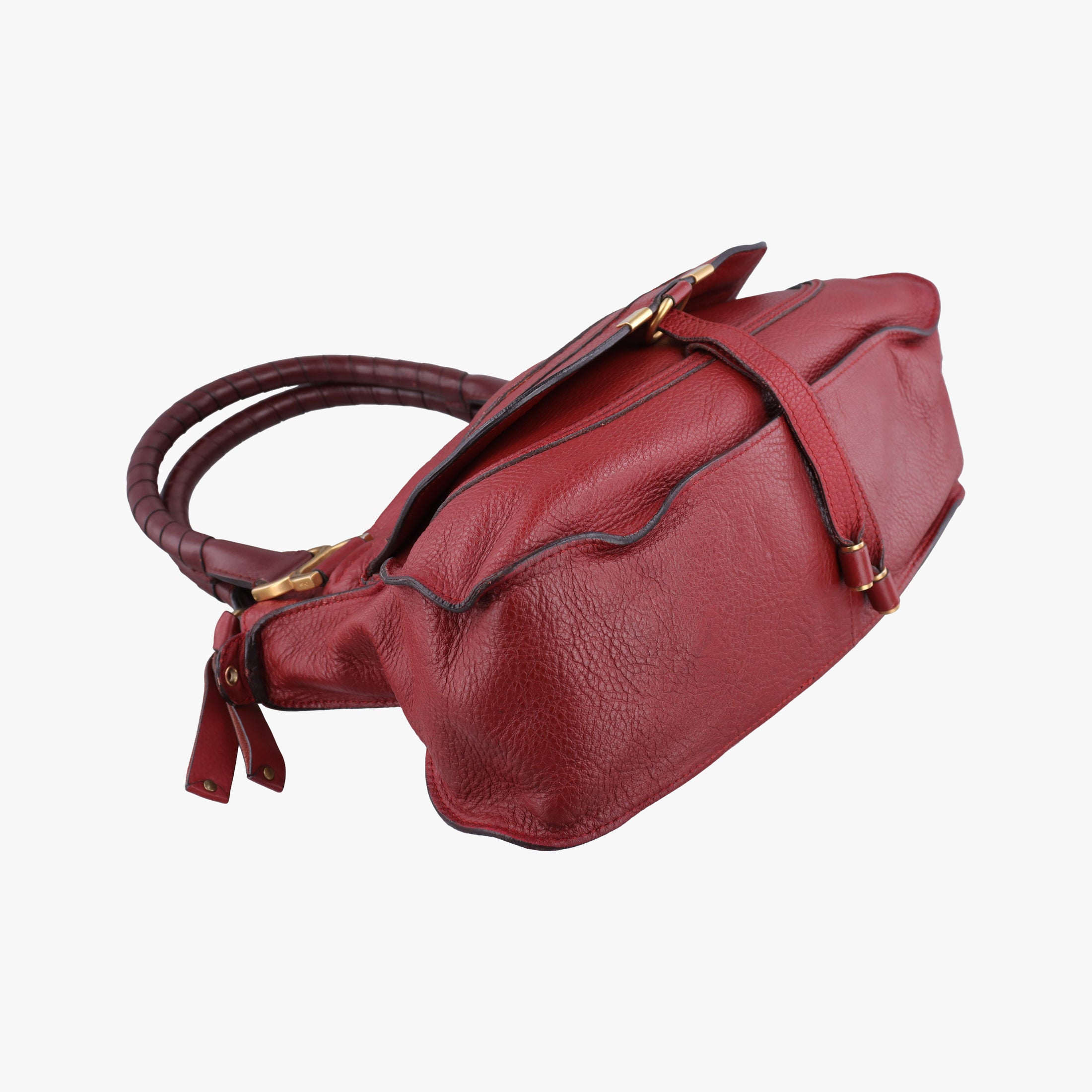 Vintage Chloe Mercy Red Leather  shoulderbag | stylenewstar