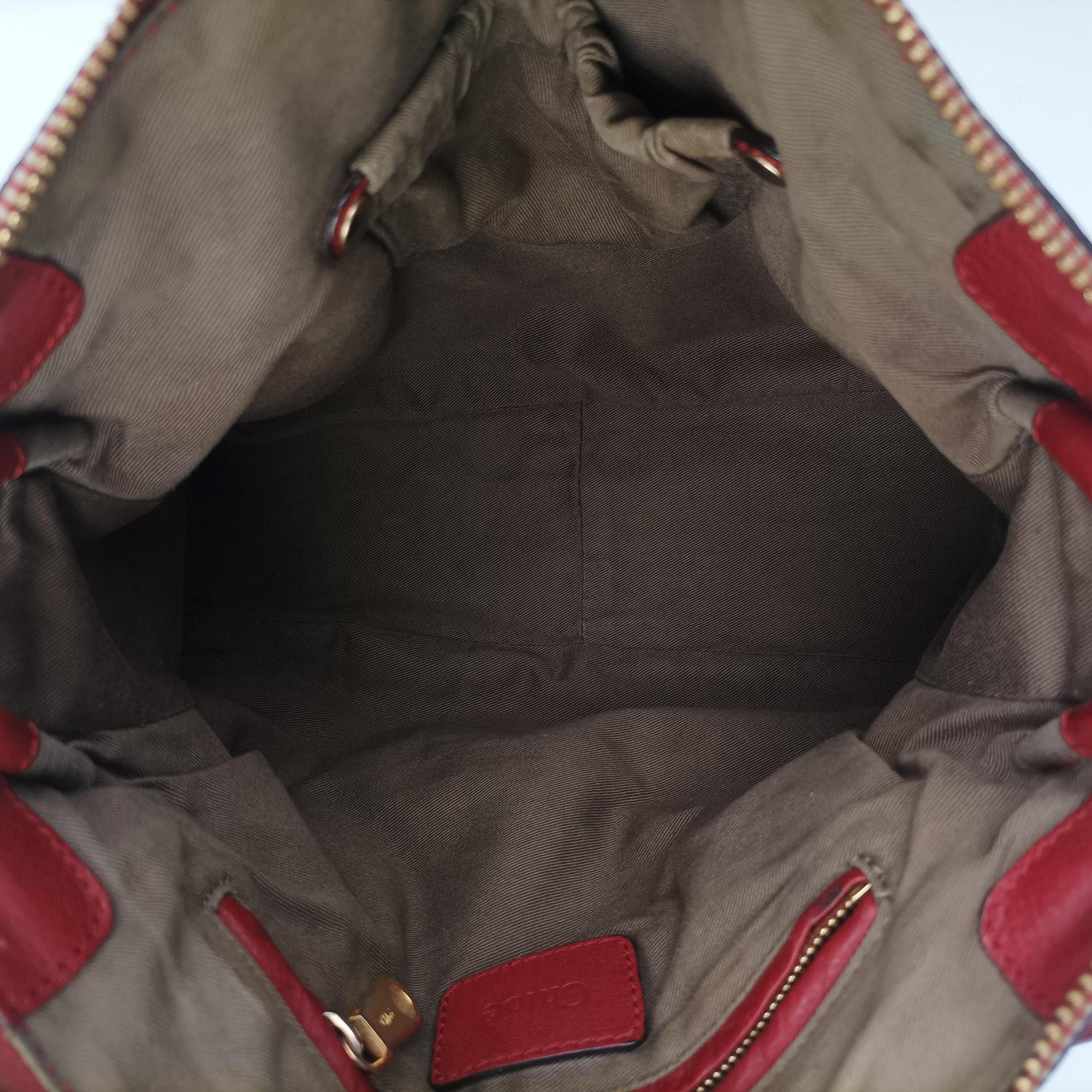 Vintage Chloe Mercy Red Leather  shoulderbag | stylenewstar