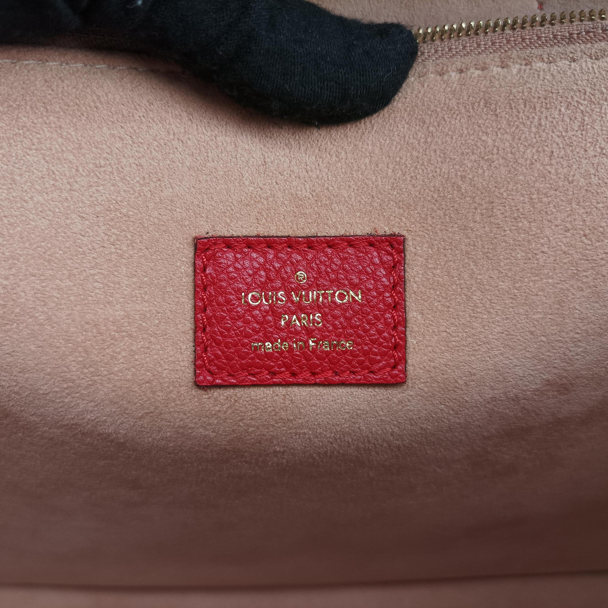 Secondhand Louis Vuitton FLANDRIN Brown×CERISE Monogram Canvas×calf leather M41596 handbag | stylenewstar