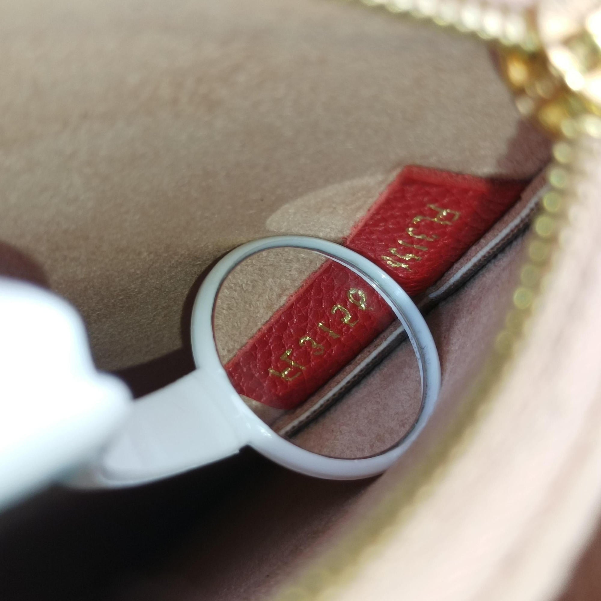 Secondhand Louis Vuitton FLANDRIN Brown×CERISE Monogram Canvas×calf leather M41596 handbag | stylenewstar