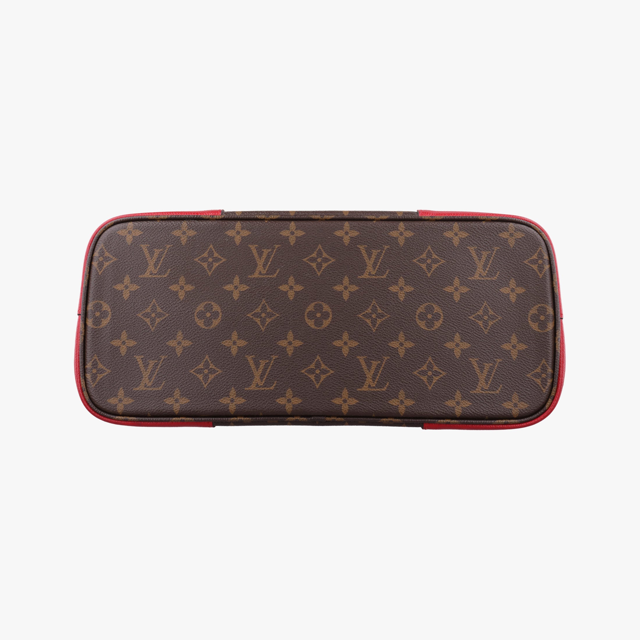 Secondhand Louis Vuitton FLANDRIN Brown×CERISE Monogram Canvas×calf leather M41596 handbag | stylenewstar