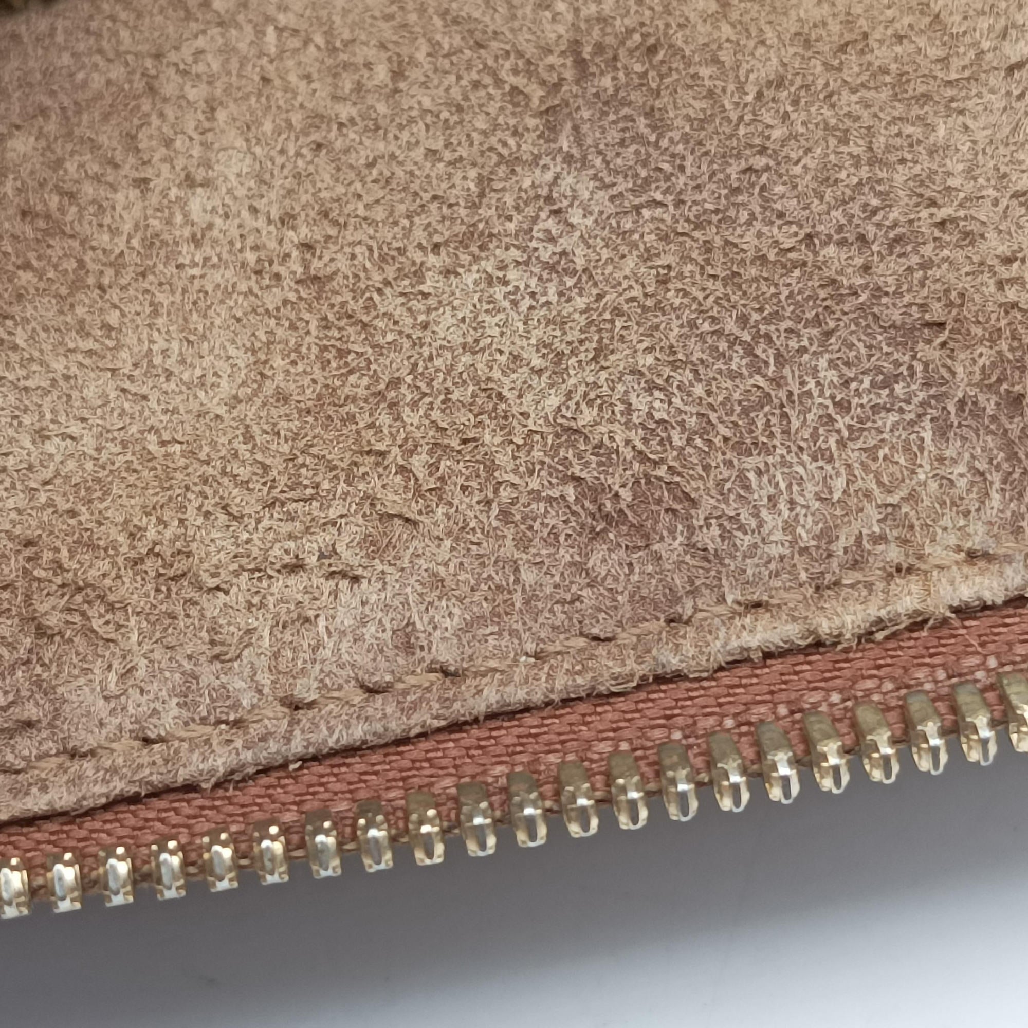 Secondhand Gucci GG SUPREME beige×brown PVC coated canvas×Leather 409529 shoulderbag | stylenewstar
