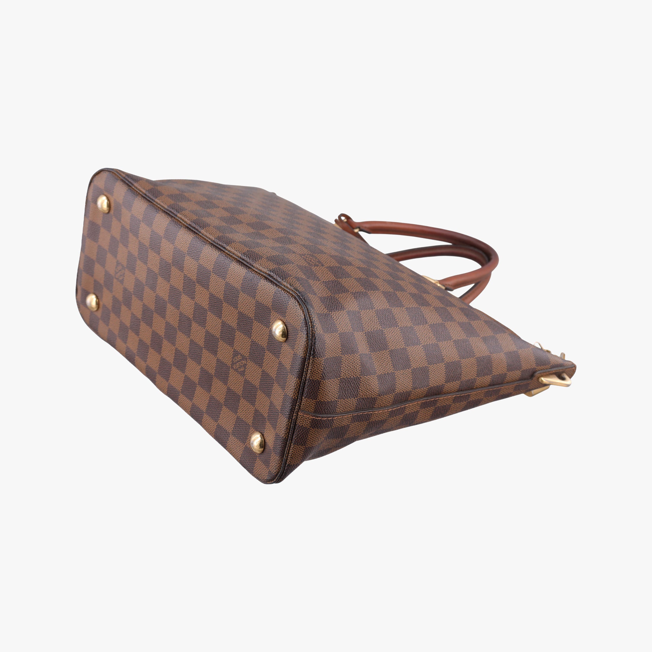 Pre-owned Louis Vuitton BELMONT EBENE Damier Canvas N63169 shoulderbag | stylenewstar