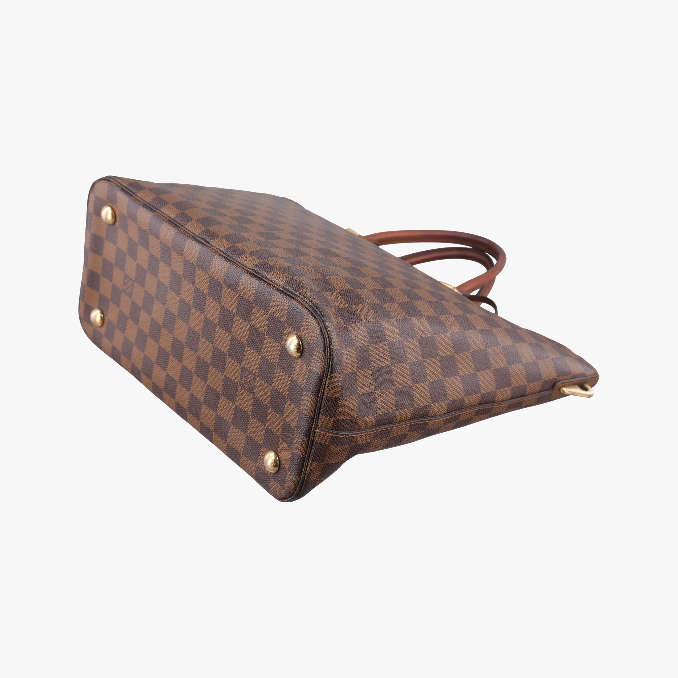 Pre-owned Louis Vuitton BELMONT EBENE Damier Canvas N63169 shoulderbag | stylenewstar