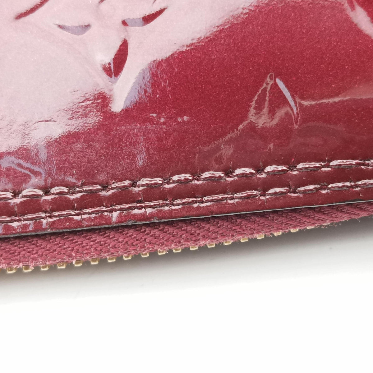 Pre-owned Louis Vuitton Alma GM Rouge Fauvist Vernis M91687 handbag | stylenewstar