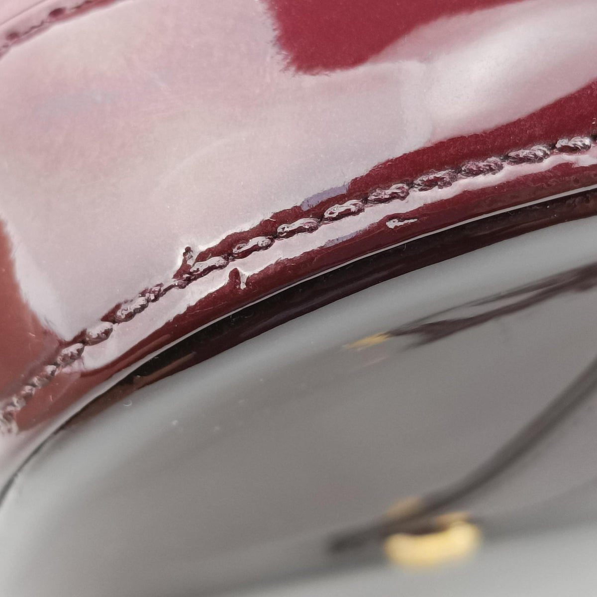 Pre-owned Louis Vuitton Alma GM Rouge Fauvist Vernis M91687 handbag | stylenewstar