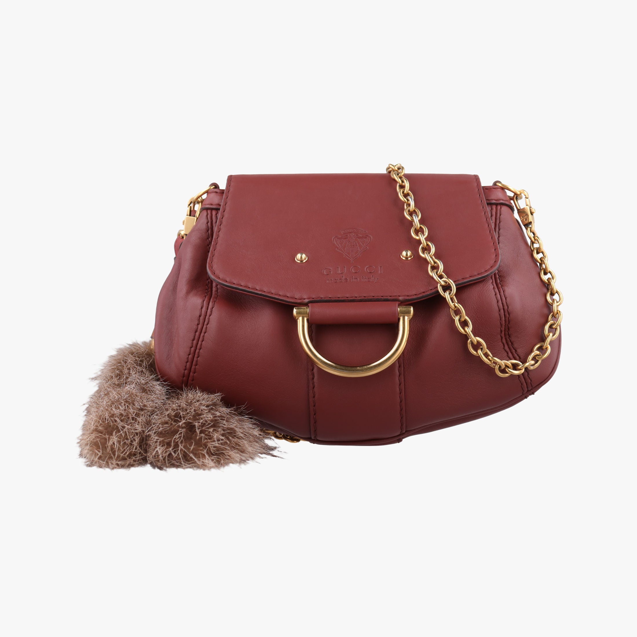 Vintage Gucci Smilla Burgundy Leather 269927 shoulderbag | stylenewstar