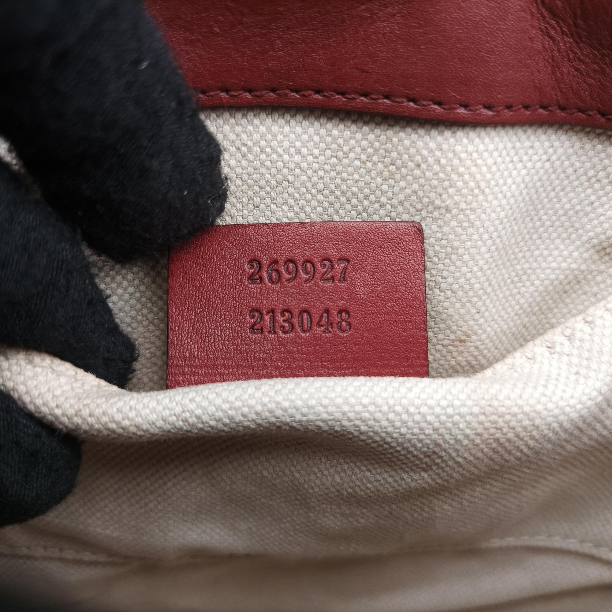 Vintage Gucci Smilla Burgundy Leather 269927 shoulderbag | stylenewstar
