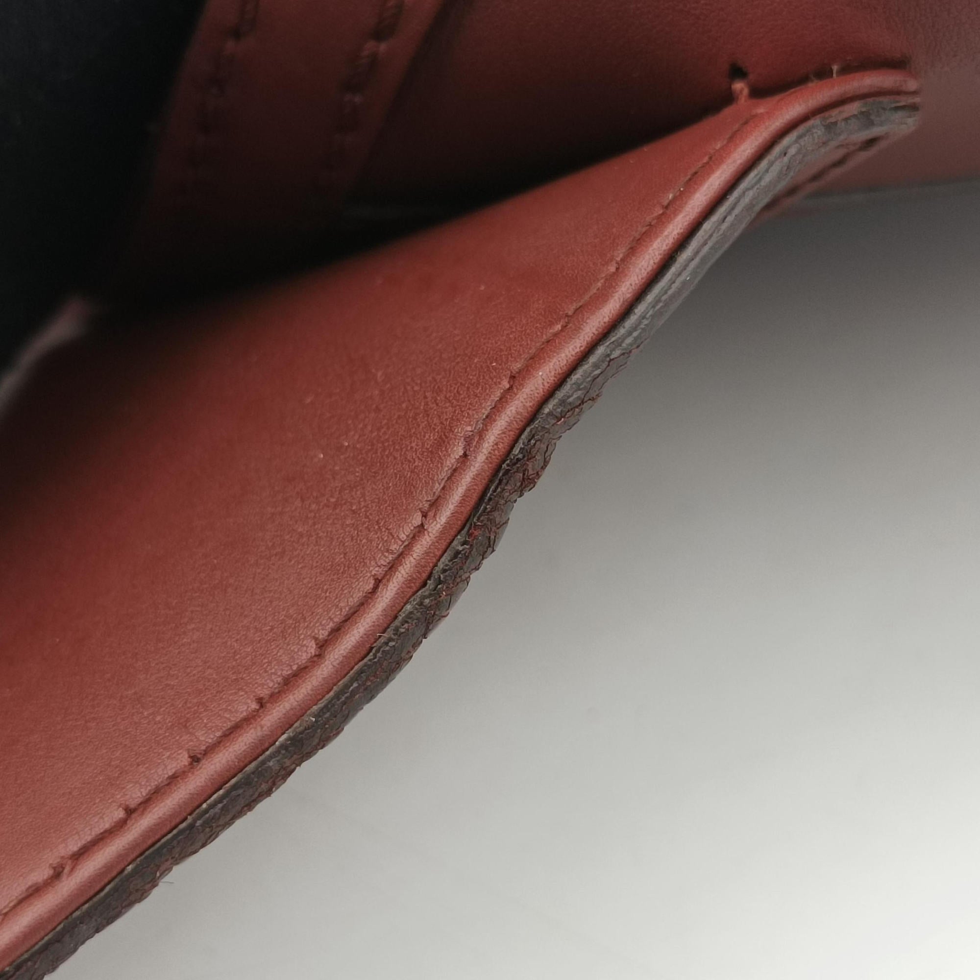 Vintage Gucci Smilla Burgundy Leather 269927 shoulderbag | stylenewstar