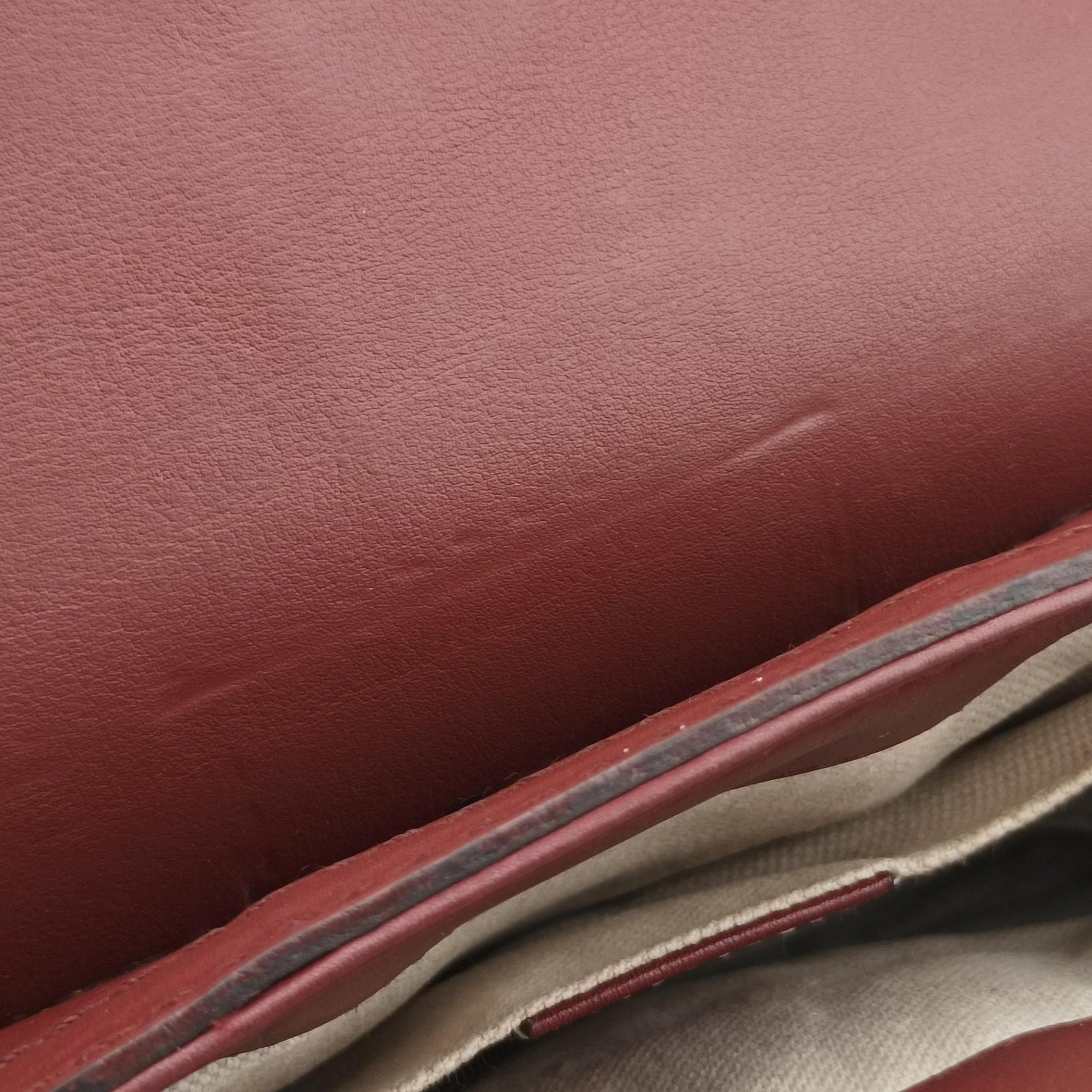 Vintage Gucci Smilla Burgundy Leather 269927 shoulderbag | stylenewstar