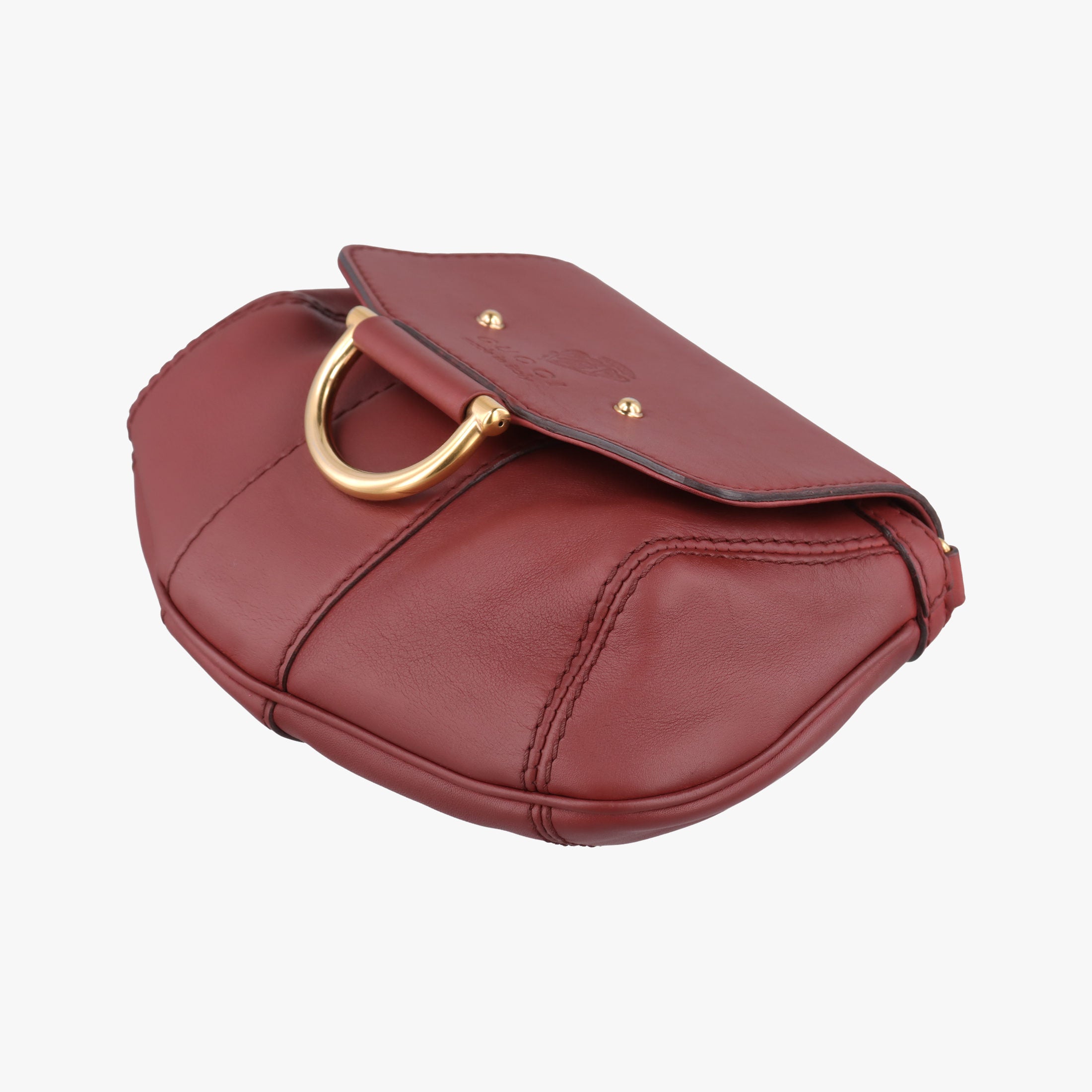 Vintage Gucci Smilla Burgundy Leather 269927 shoulderbag | stylenewstar