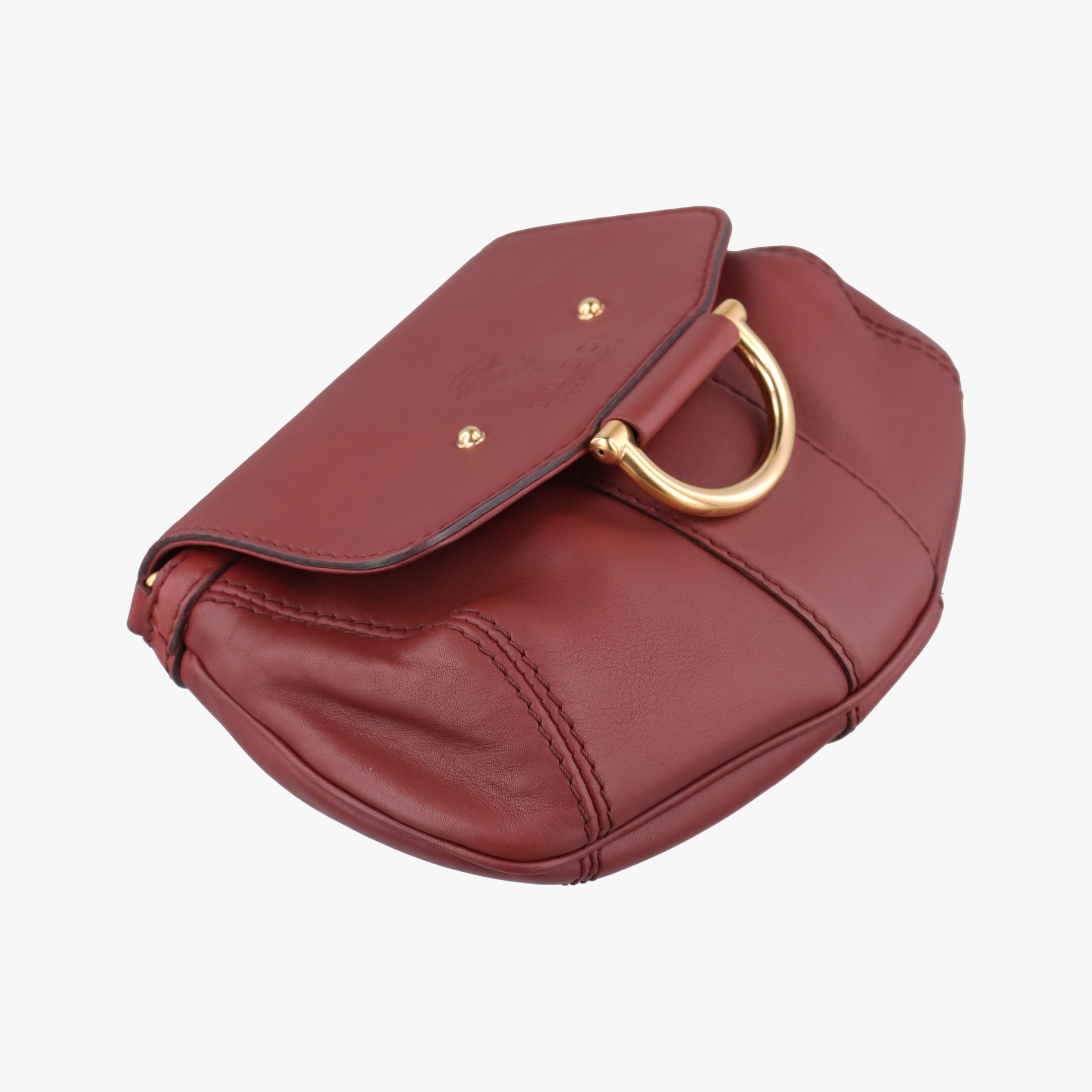 Vintage Gucci Smilla Burgundy Leather 269927 shoulderbag | stylenewstar