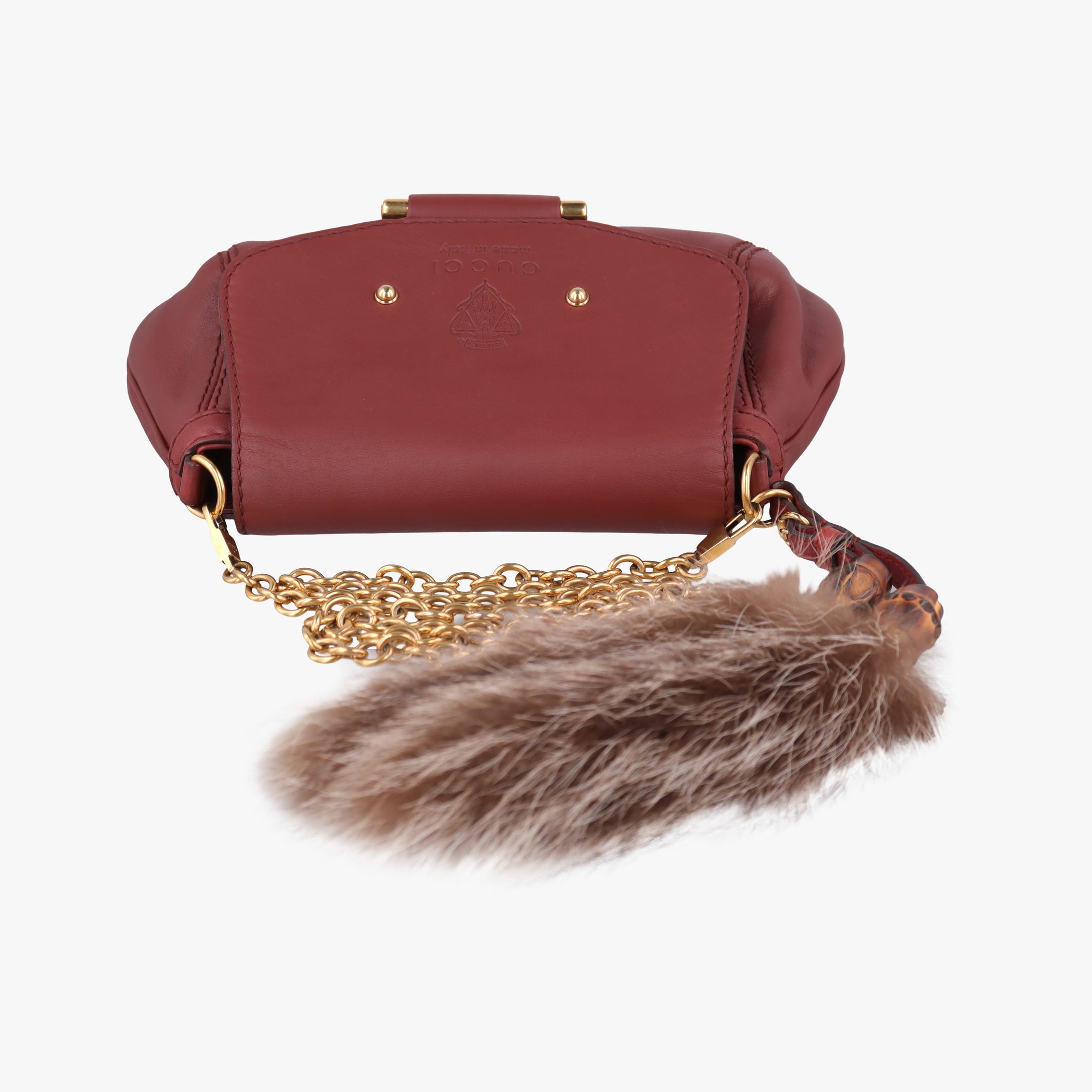 Vintage Gucci Smilla Burgundy Leather 269927 shoulderbag | stylenewstar