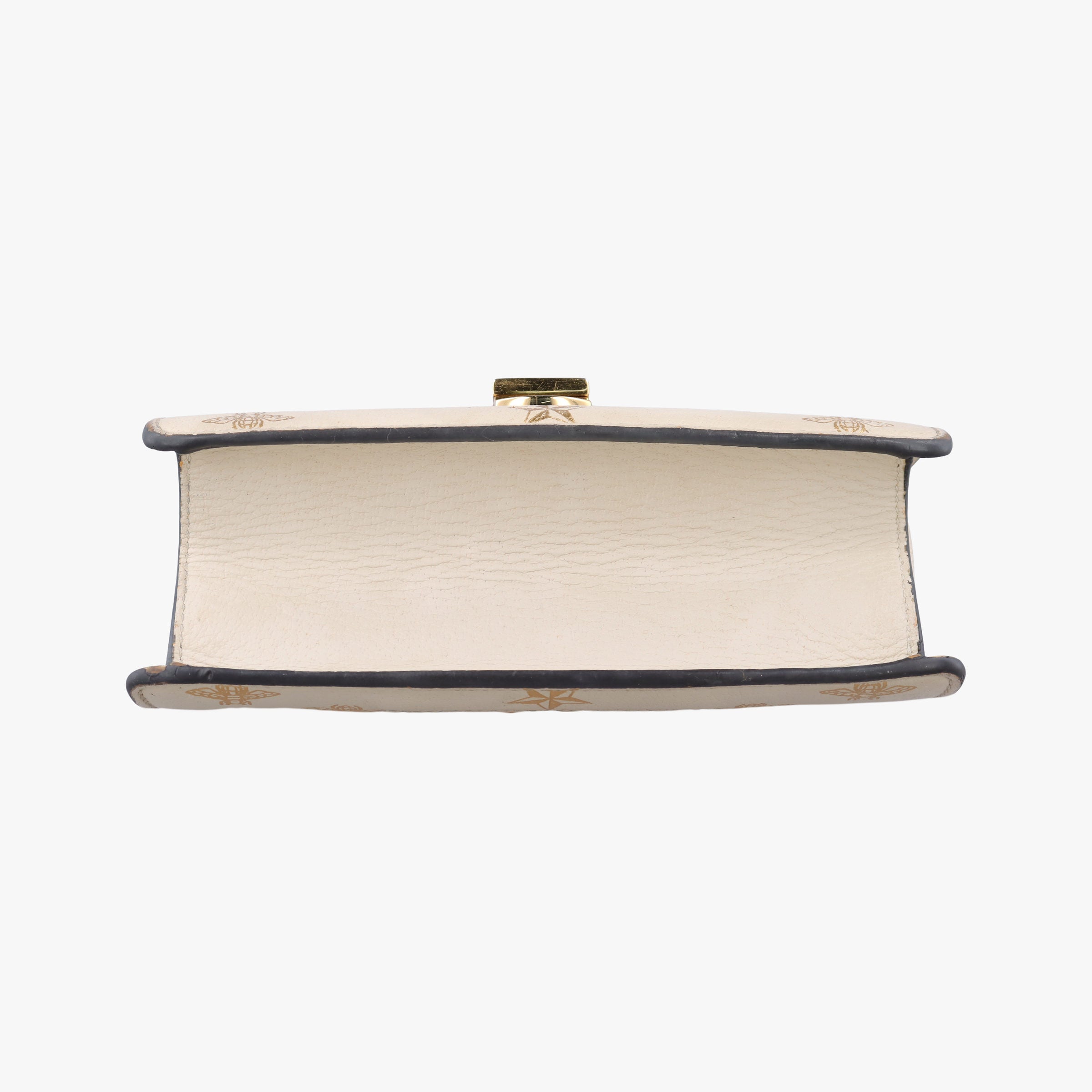 Secondhand Gucci Sylvie Ivory×navy×red Leather 470270 shoulderbag | stylenewstar