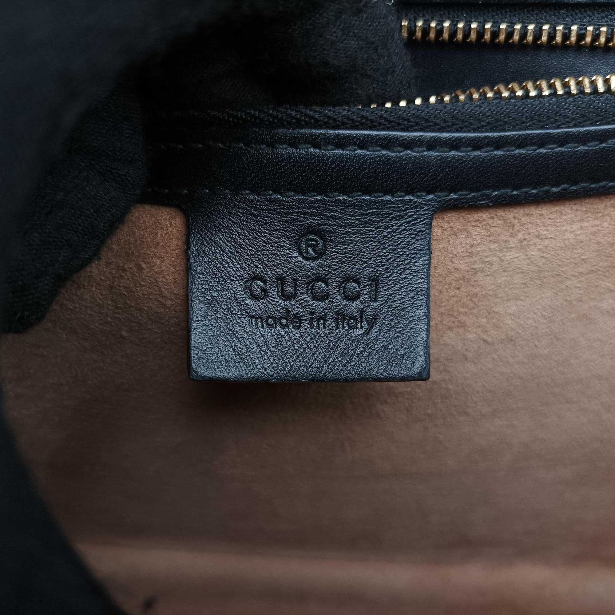 Vintage Gucci Sylvie Black×green×red Leather 421882 shoulderbag | stylenewstar
