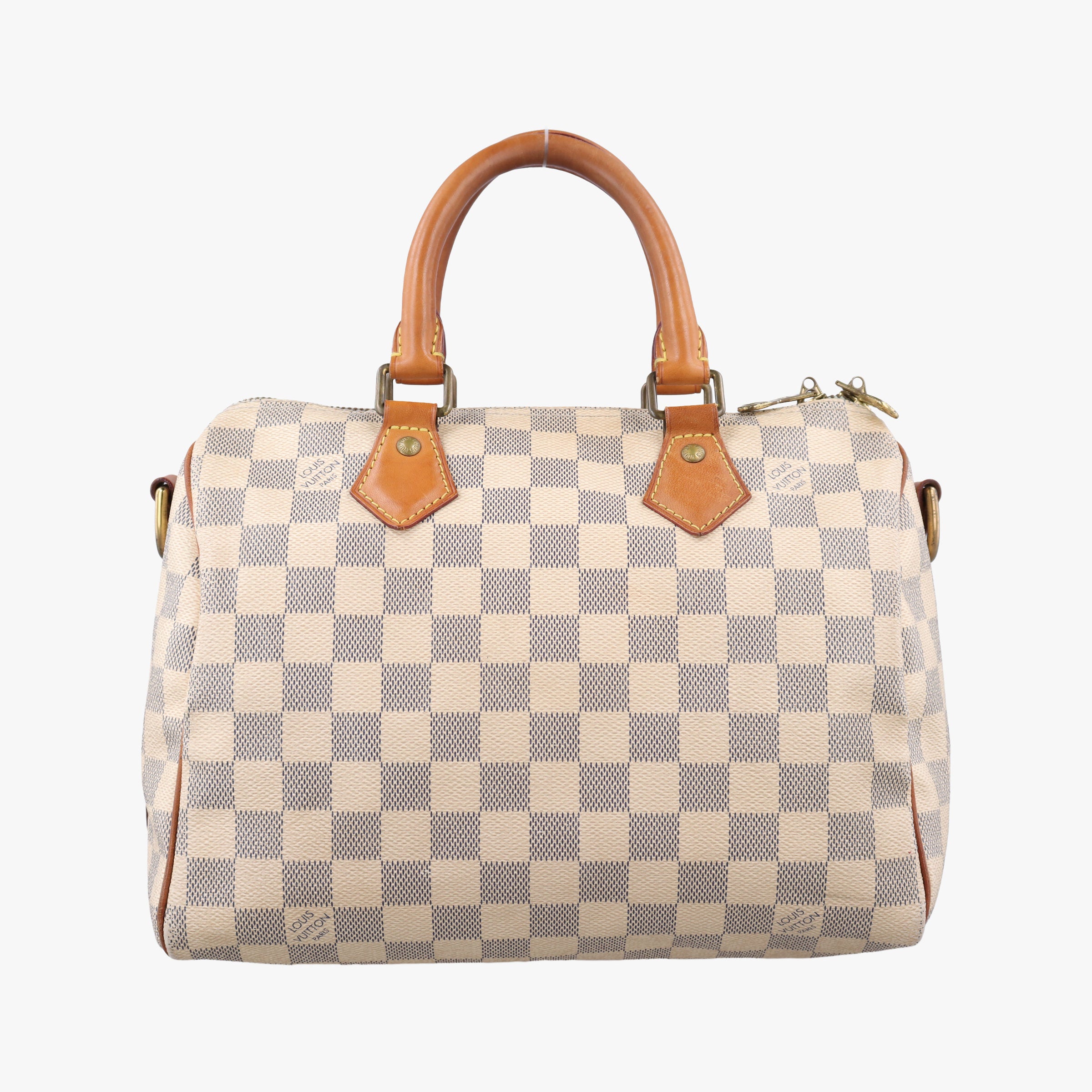 Pre-owned Louis Vuitton Speedy 25 AZUR Damier Canvas N41534 handbag | stylenewstar
