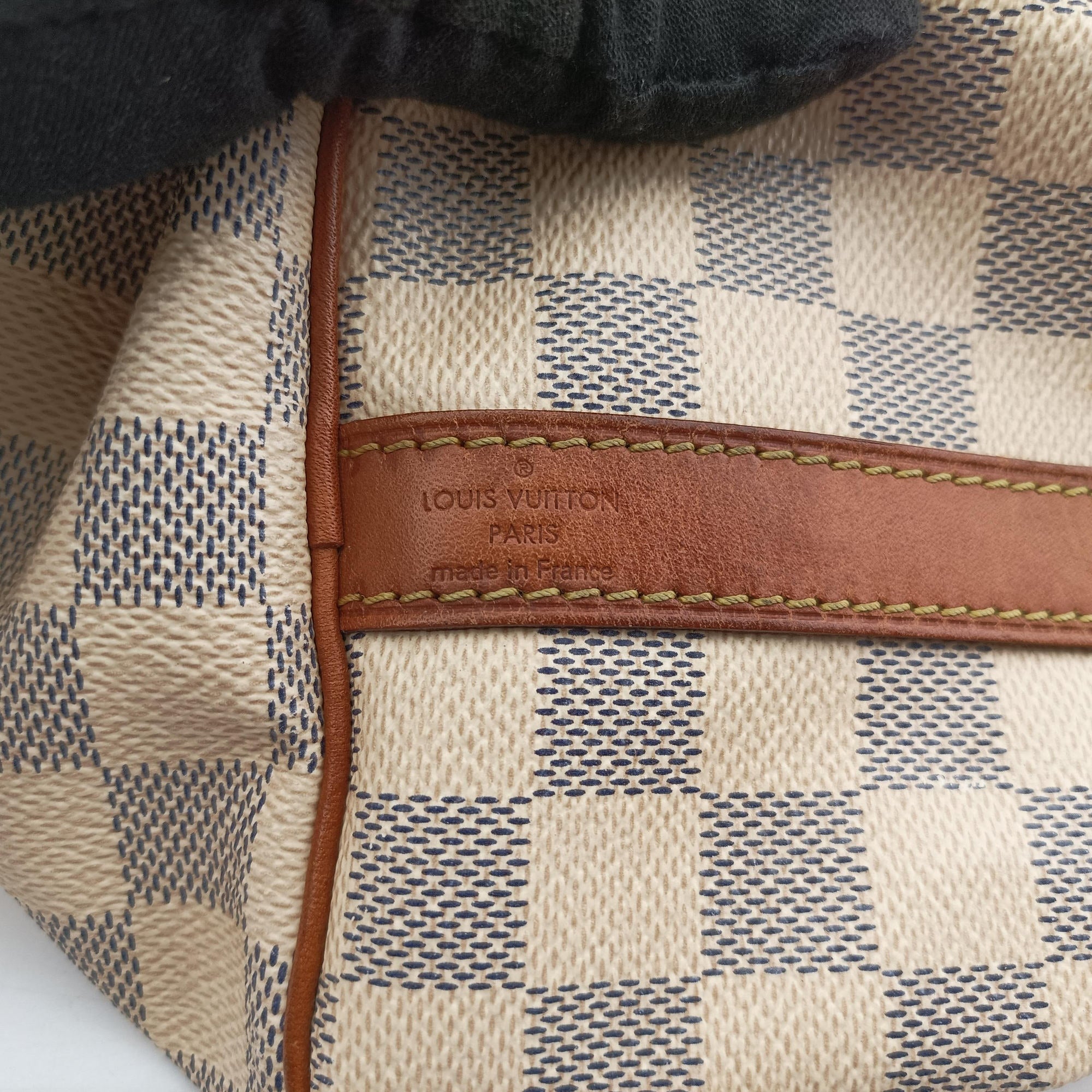 Pre-owned Louis Vuitton Speedy 25 AZUR Damier Canvas N41534 handbag | stylenewstar