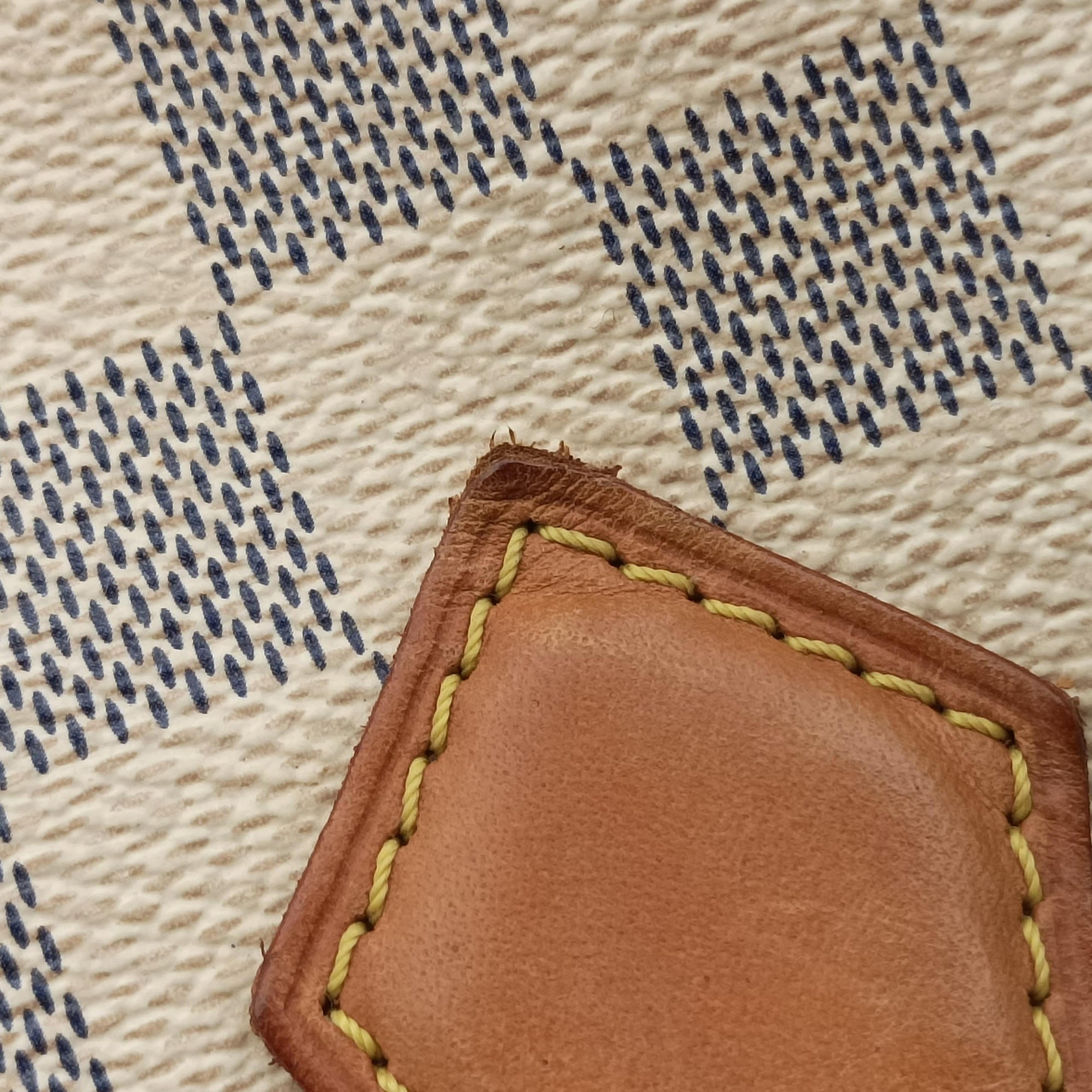 Pre-owned Louis Vuitton Speedy 25 AZUR Damier Canvas N41534 handbag | stylenewstar