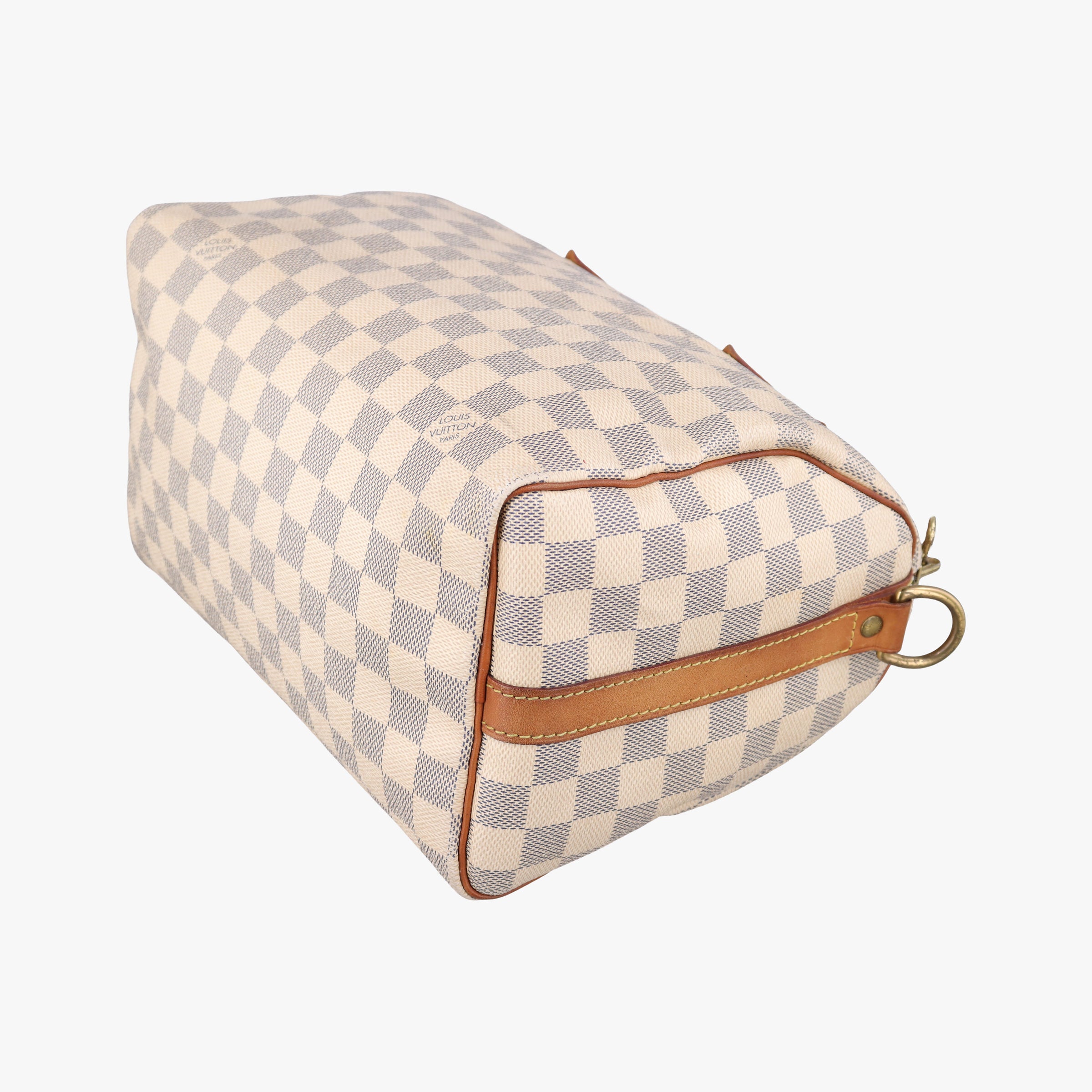 Pre-owned Louis Vuitton Speedy 25 AZUR Damier Canvas N41534 handbag | stylenewstar