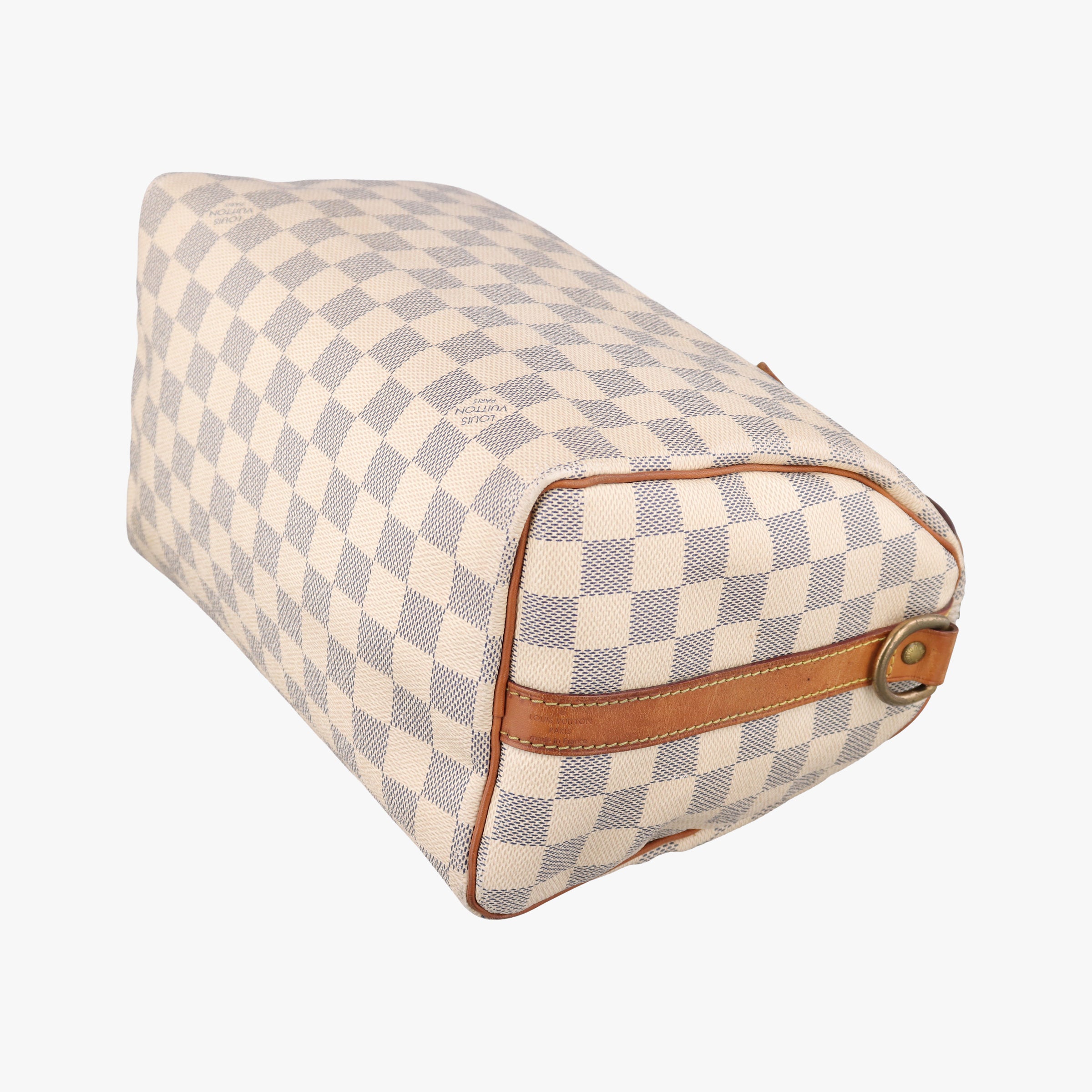 Pre-owned Louis Vuitton Speedy 25 AZUR Damier Canvas N41534 handbag | stylenewstar