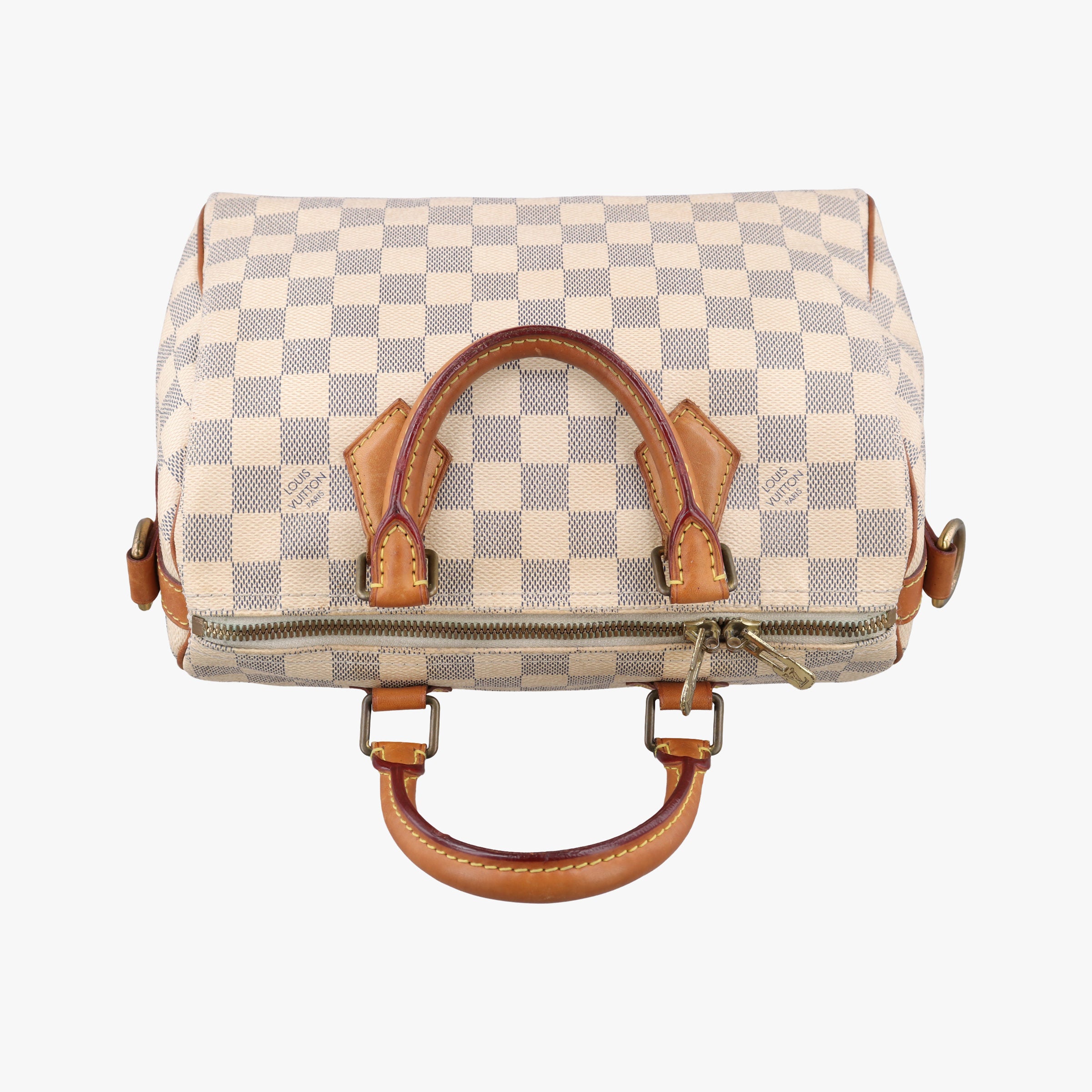 Pre-owned Louis Vuitton Speedy 25 AZUR Damier Canvas N41534 handbag | stylenewstar