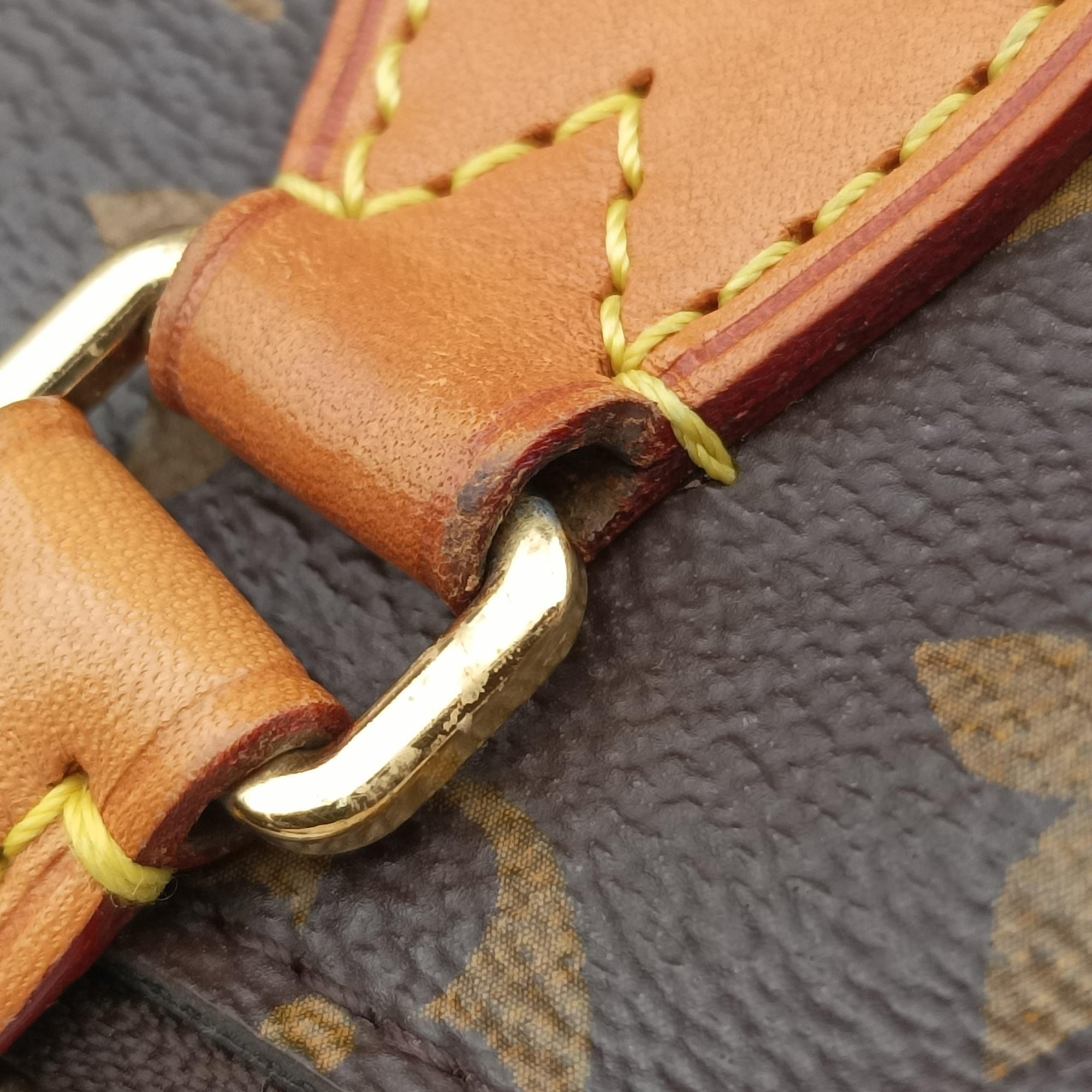 Pre-owned Louis Vuitton TURENNE MM Brown Monogram Canvas M48814 shoulderbag | stylenewstar
