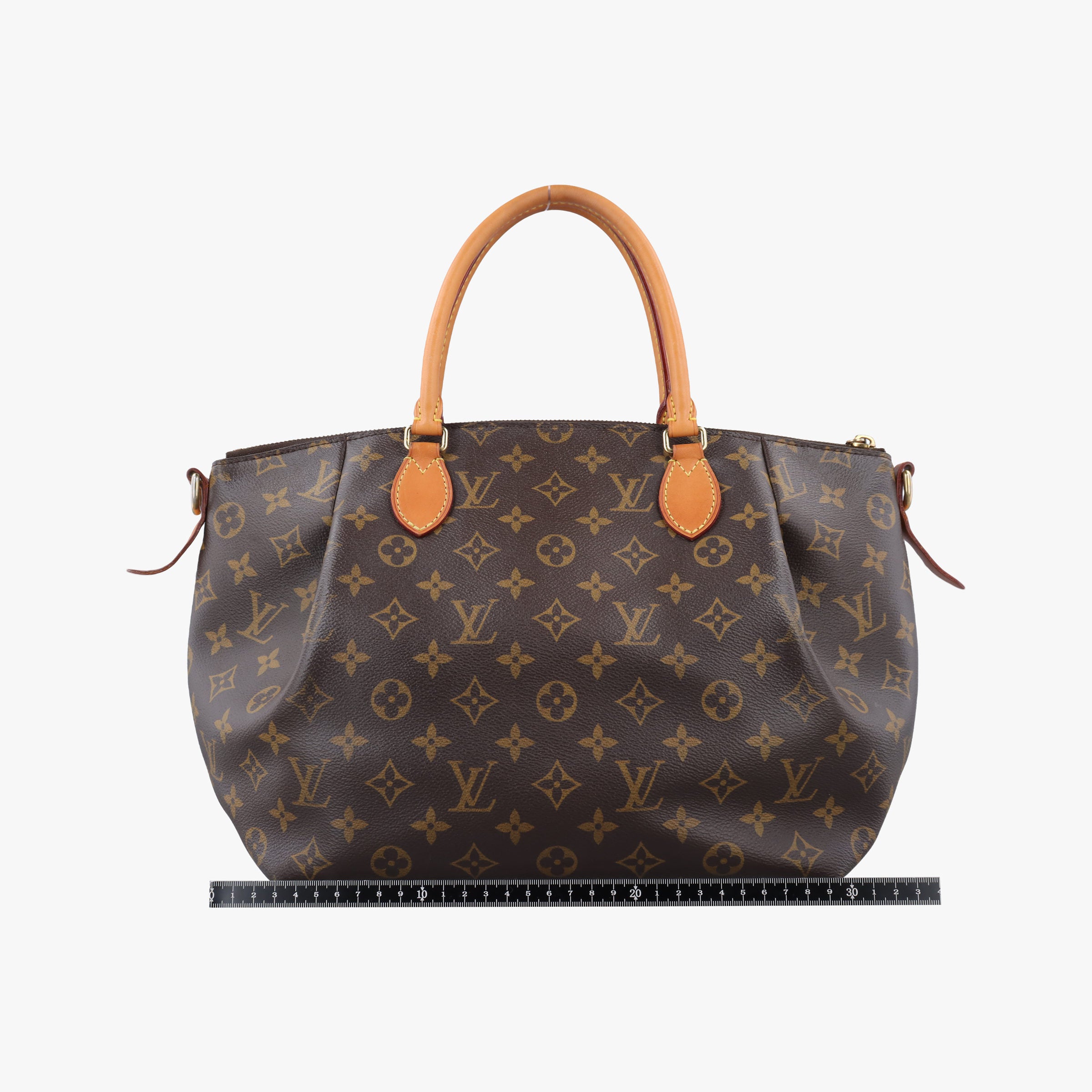 Pre-owned Louis Vuitton TURENNE MM Brown Monogram Canvas M48814 shoulderbag | stylenewstar