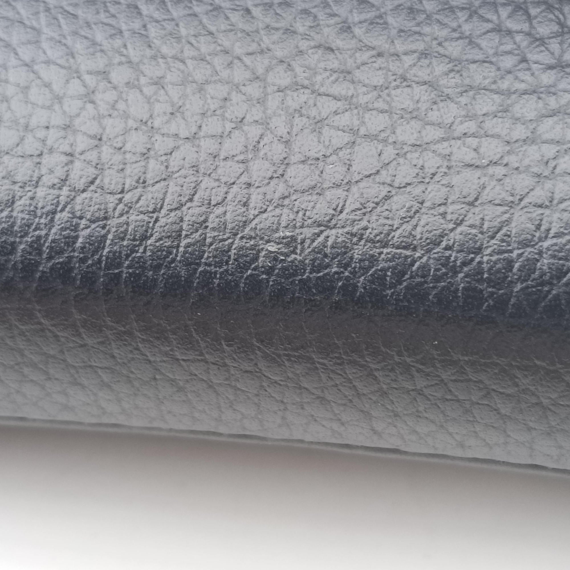 Pre-owned Christian Dior saddle Green×Navy Leather×Nylon  shoulderbag | stylenewstar
