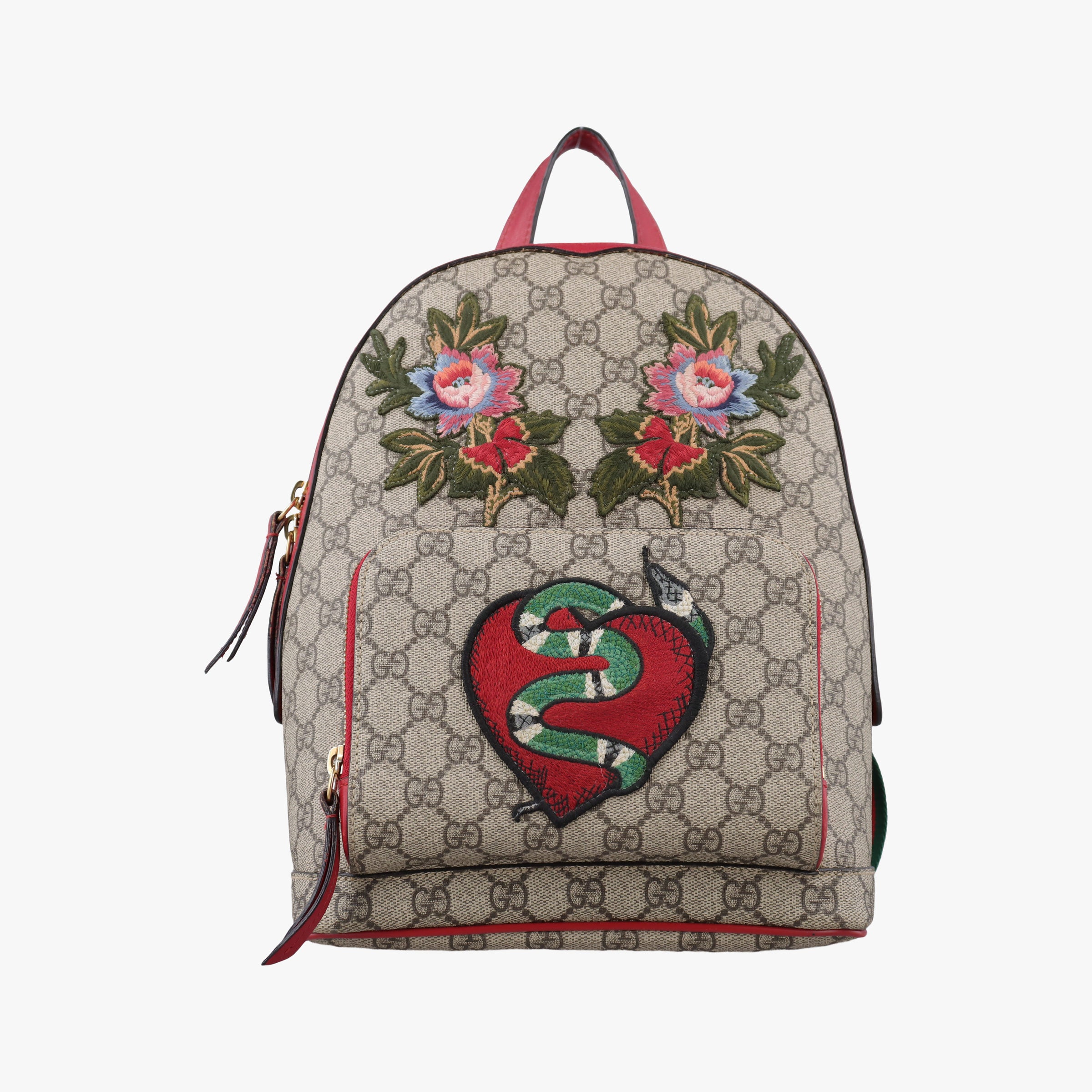 Vintage Gucci GG Supreme Tian Multicolour PVC coated canvas 427042 backpack/rucksack | stylenewstar