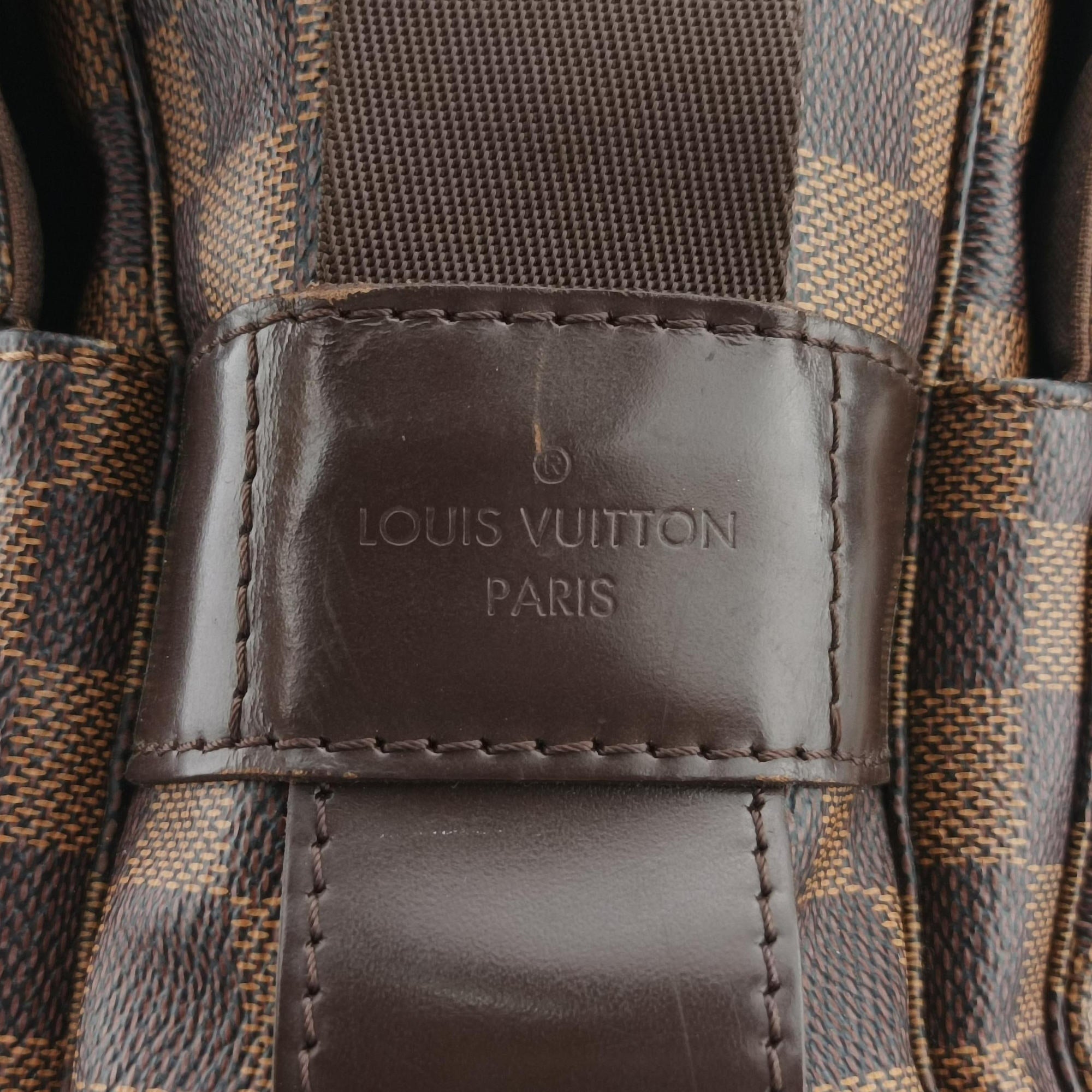 Pre-owned Louis Vuitton NAVIGLIO EBENE Damier Canvas N45255 shoulderbag | stylenewstar