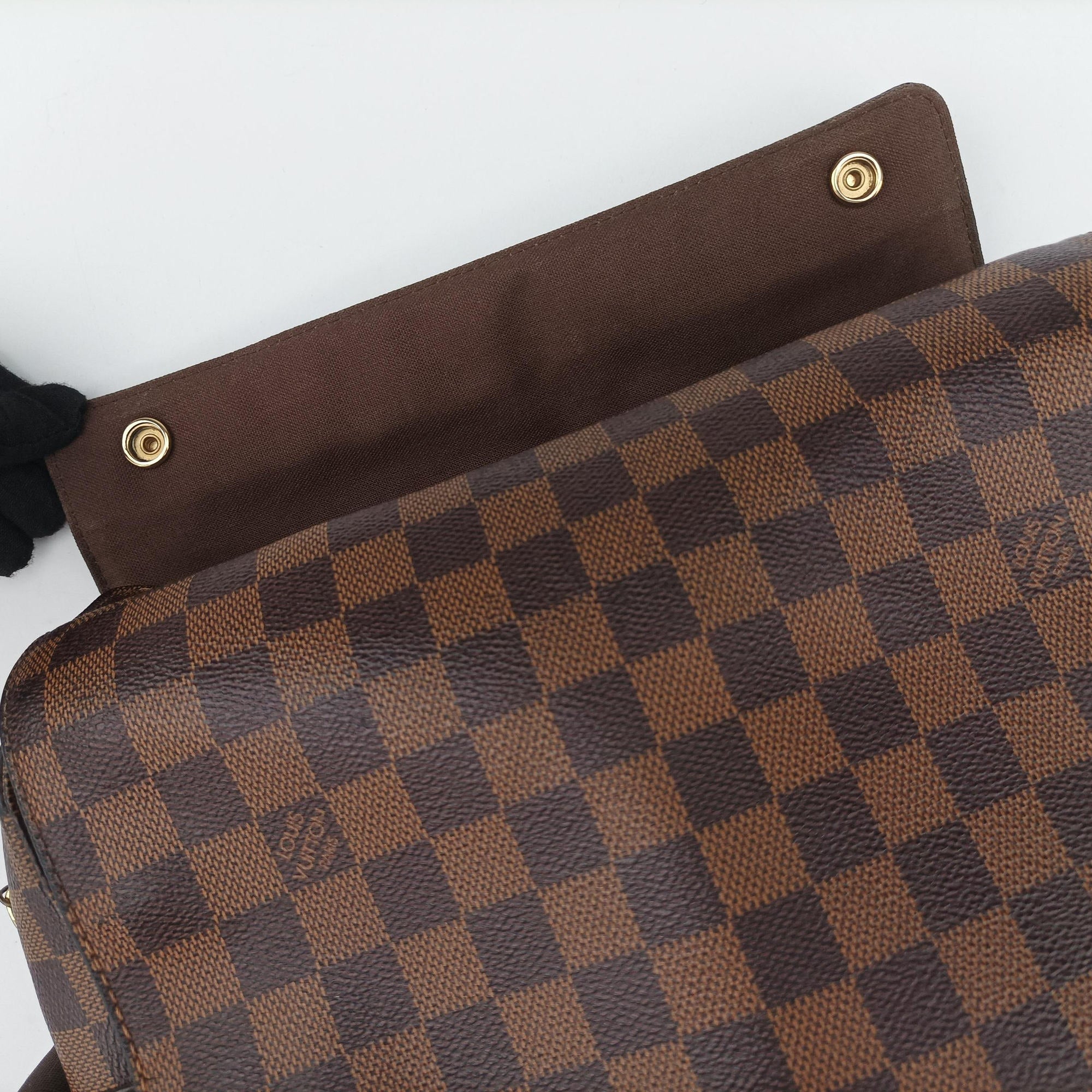 Pre-owned Louis Vuitton NAVIGLIO EBENE Damier Canvas N45255 shoulderbag | stylenewstar