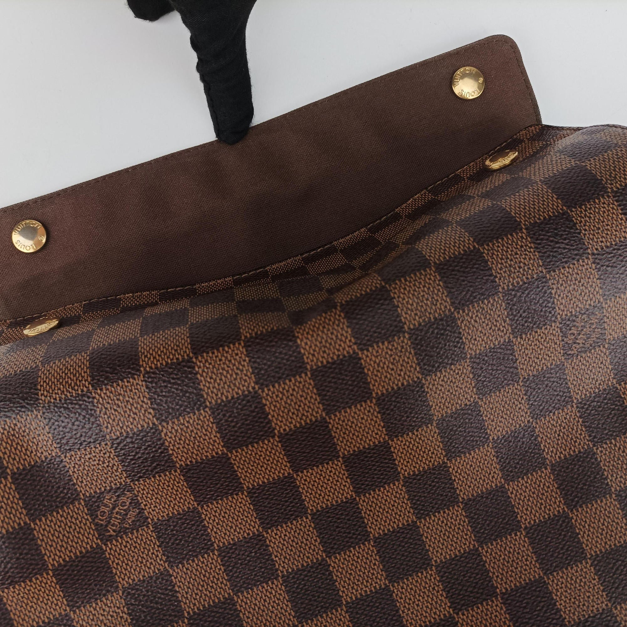 Pre-owned Louis Vuitton NAVIGLIO EBENE Damier Canvas N45255 shoulderbag | stylenewstar