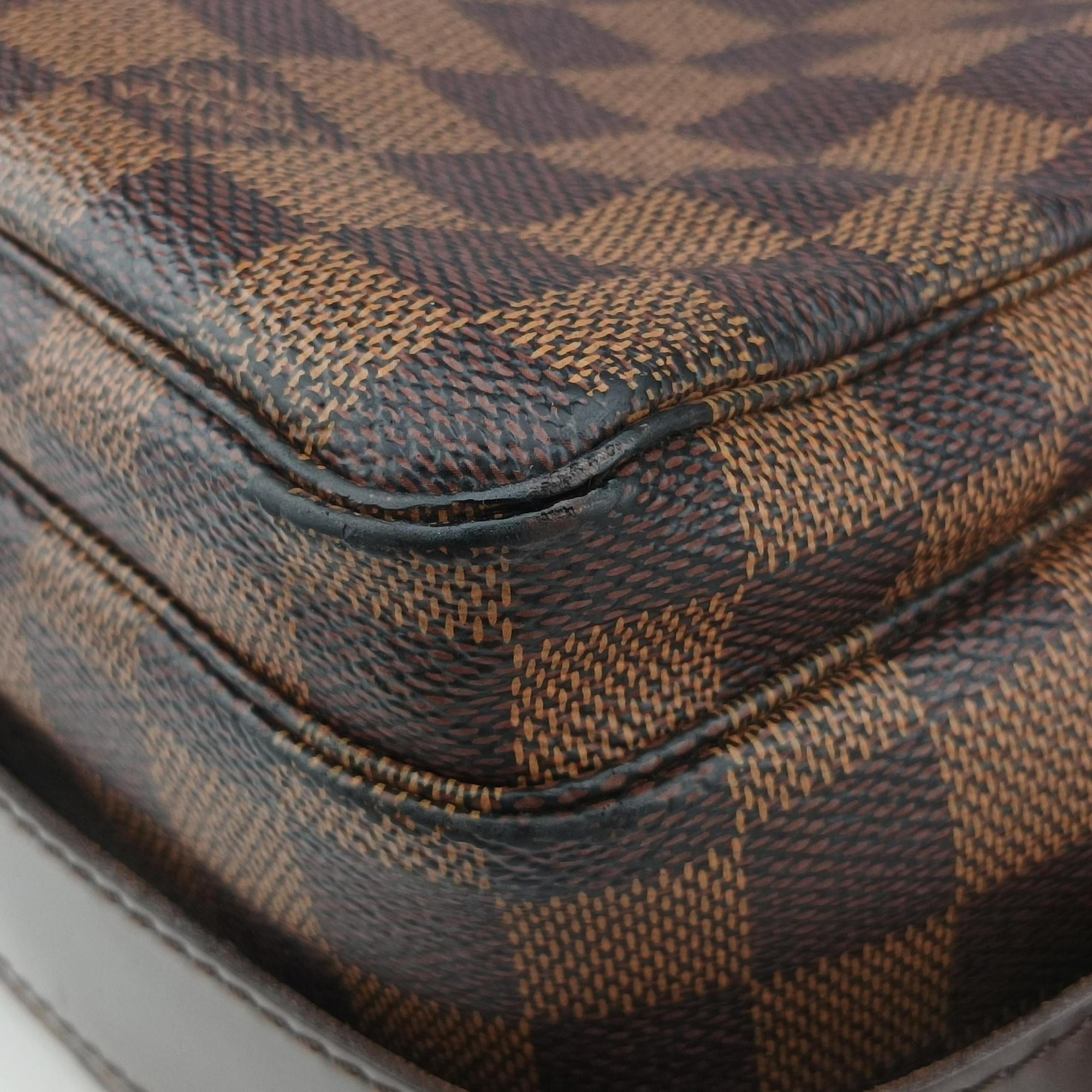 Pre-owned Louis Vuitton NAVIGLIO EBENE Damier Canvas N45255 shoulderbag | stylenewstar