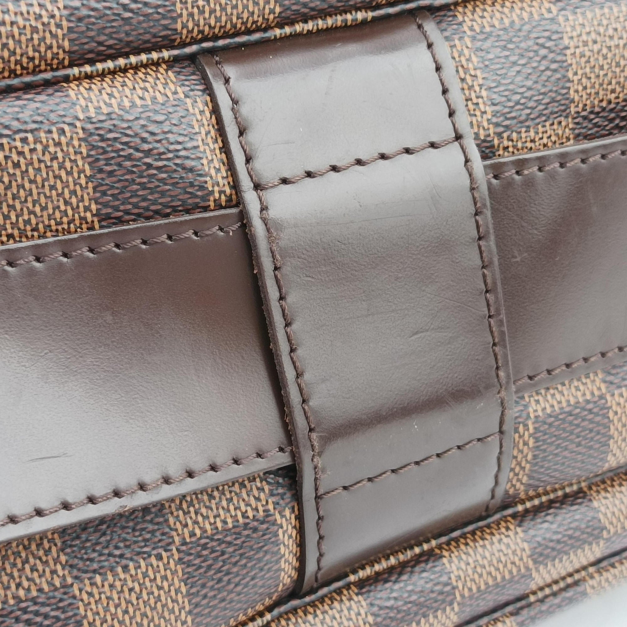 Pre-owned Louis Vuitton NAVIGLIO EBENE Damier Canvas N45255 shoulderbag | stylenewstar