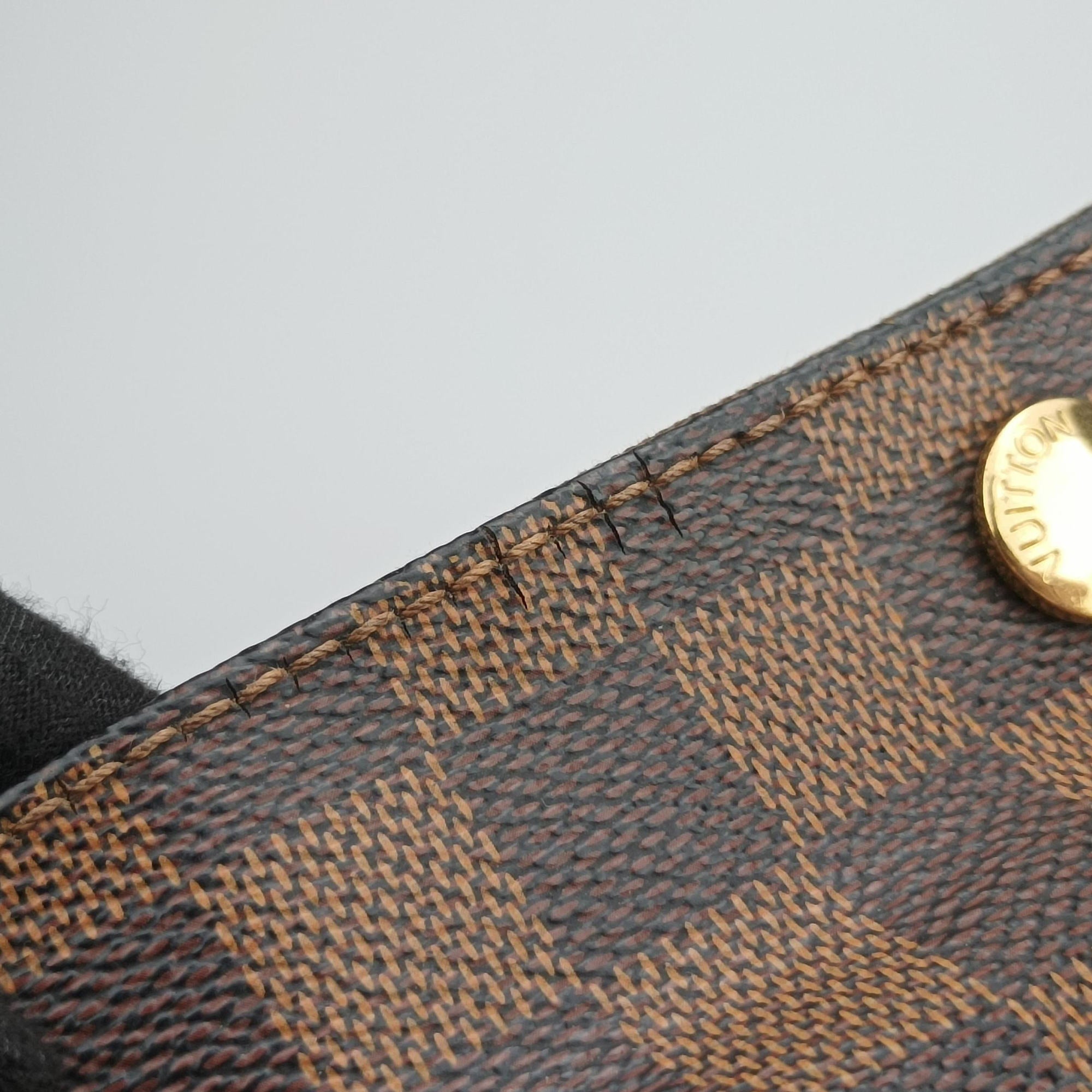 Pre-owned Louis Vuitton NAVIGLIO EBENE Damier Canvas N45255 shoulderbag | stylenewstar