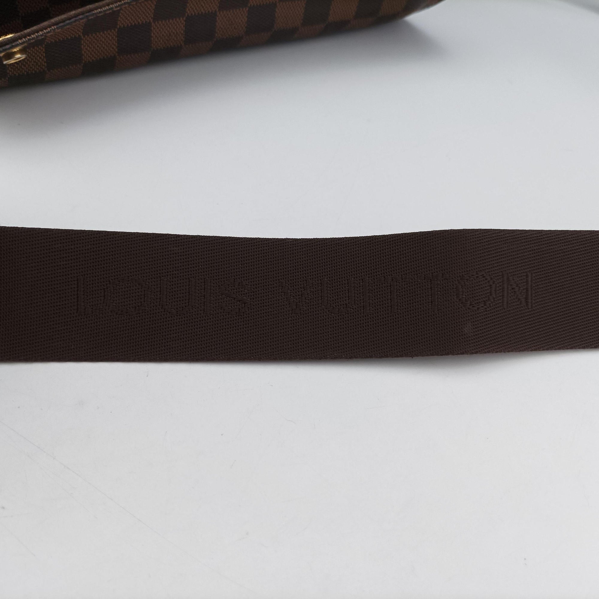 Pre-owned Louis Vuitton NAVIGLIO EBENE Damier Canvas N45255 shoulderbag | stylenewstar