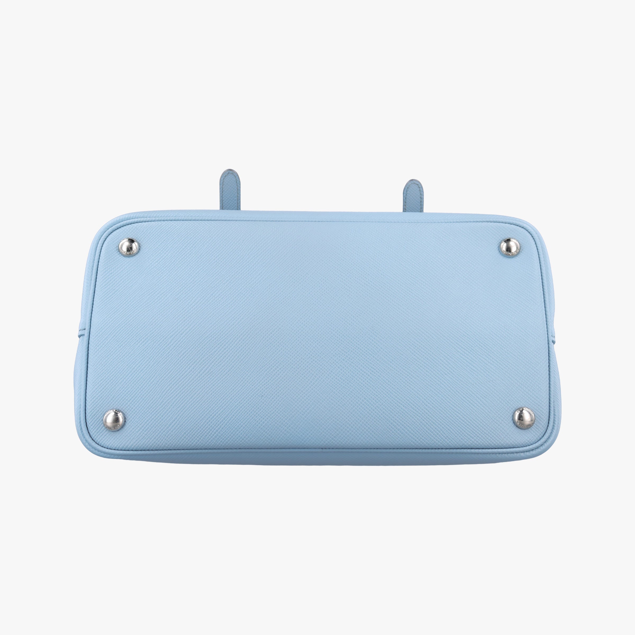 Secondhand Prada Half Flap Double Turn Lock Blue SAFFIANO Leather BN2821 shoulderbag | stylenewstar
